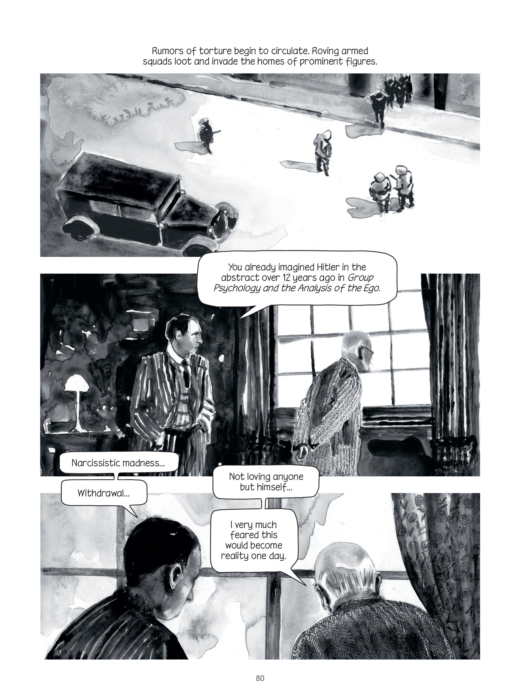 Read online Through Clouds of Smoke: Freud's Final Days comic -  Issue # TPB - 79