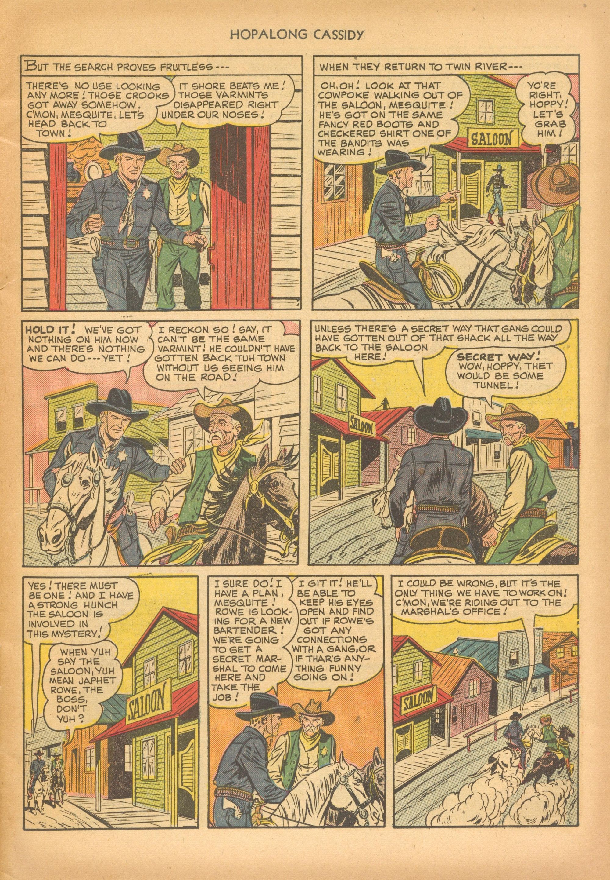 Read online Hopalong Cassidy comic -  Issue #43 - 7
