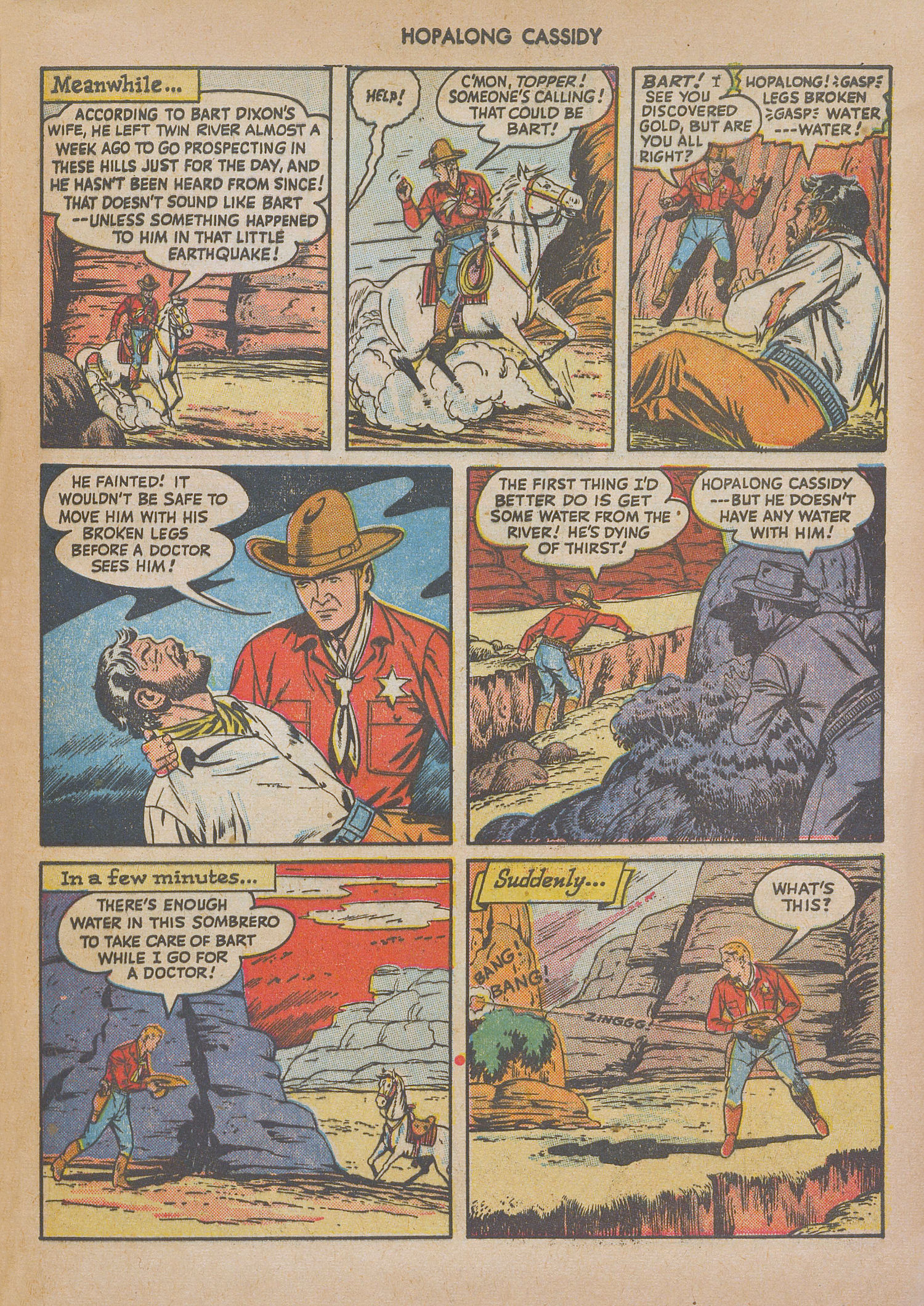 Read online Hopalong Cassidy comic -  Issue #27 - 45