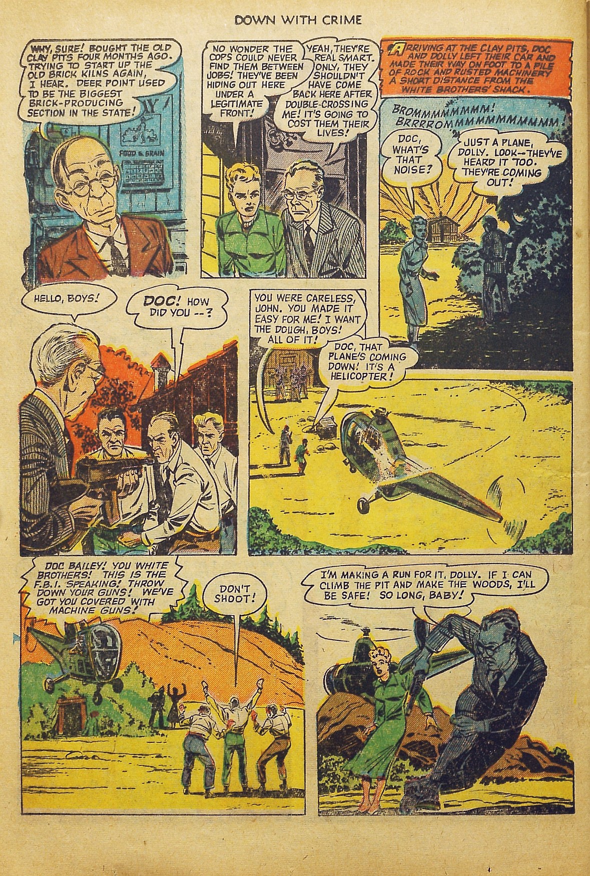 Read online Down With Crime comic -  Issue #4 - 24