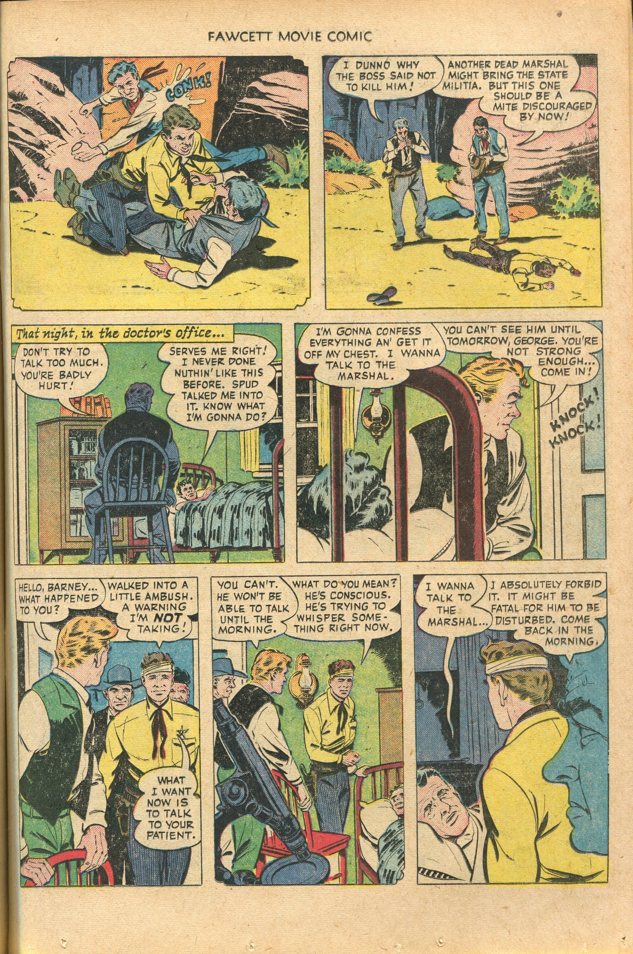 Read online Fawcett Movie Comic comic -  Issue #9 - 13