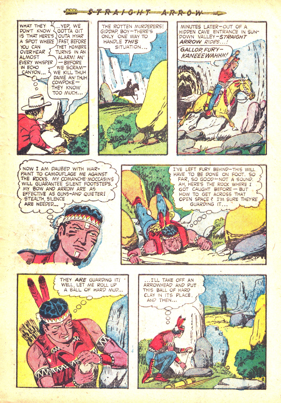 Read online Straight Arrow comic -  Issue #26 - 23