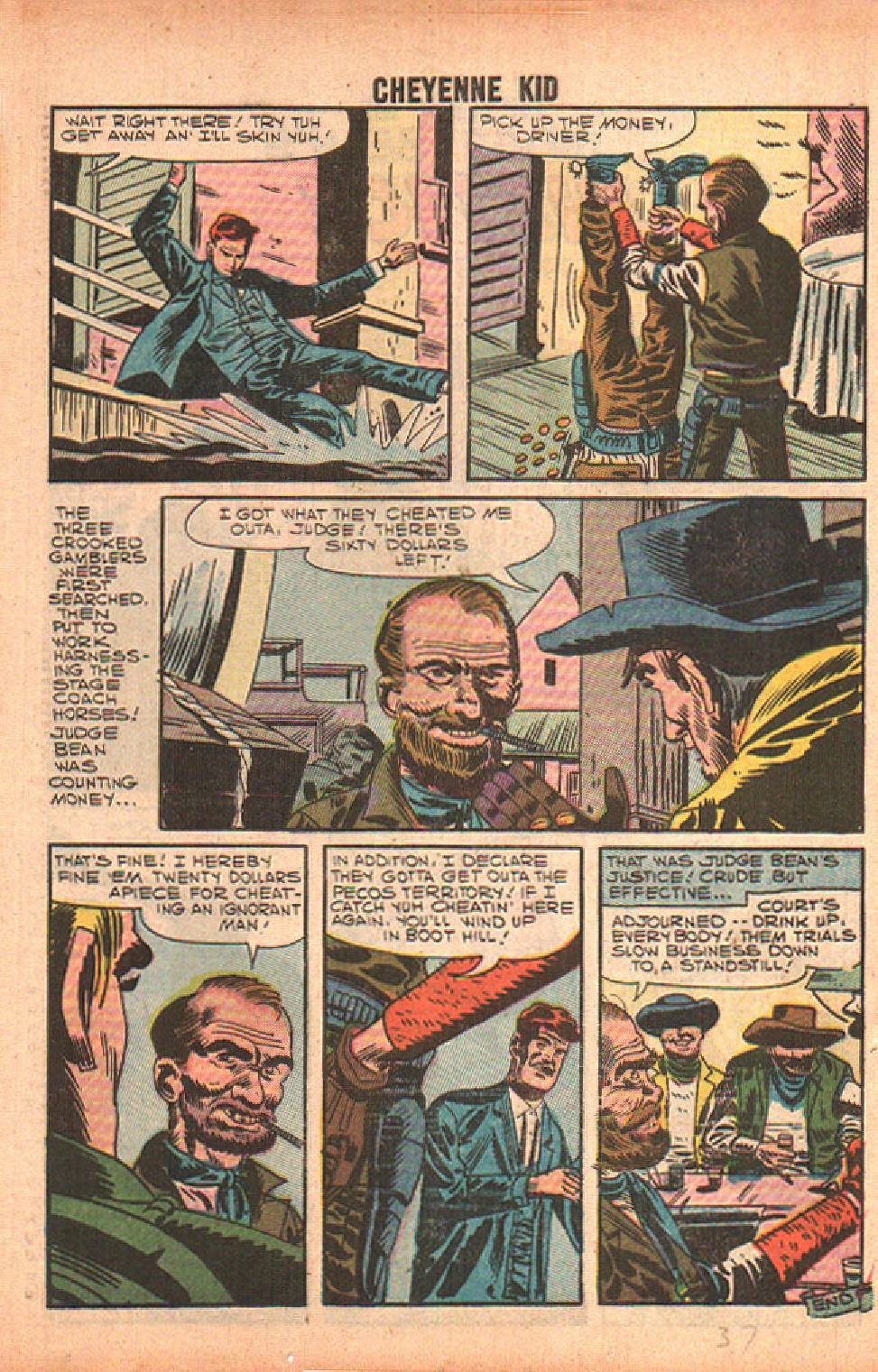 Read online Cheyenne Kid comic -  Issue #11 - 51