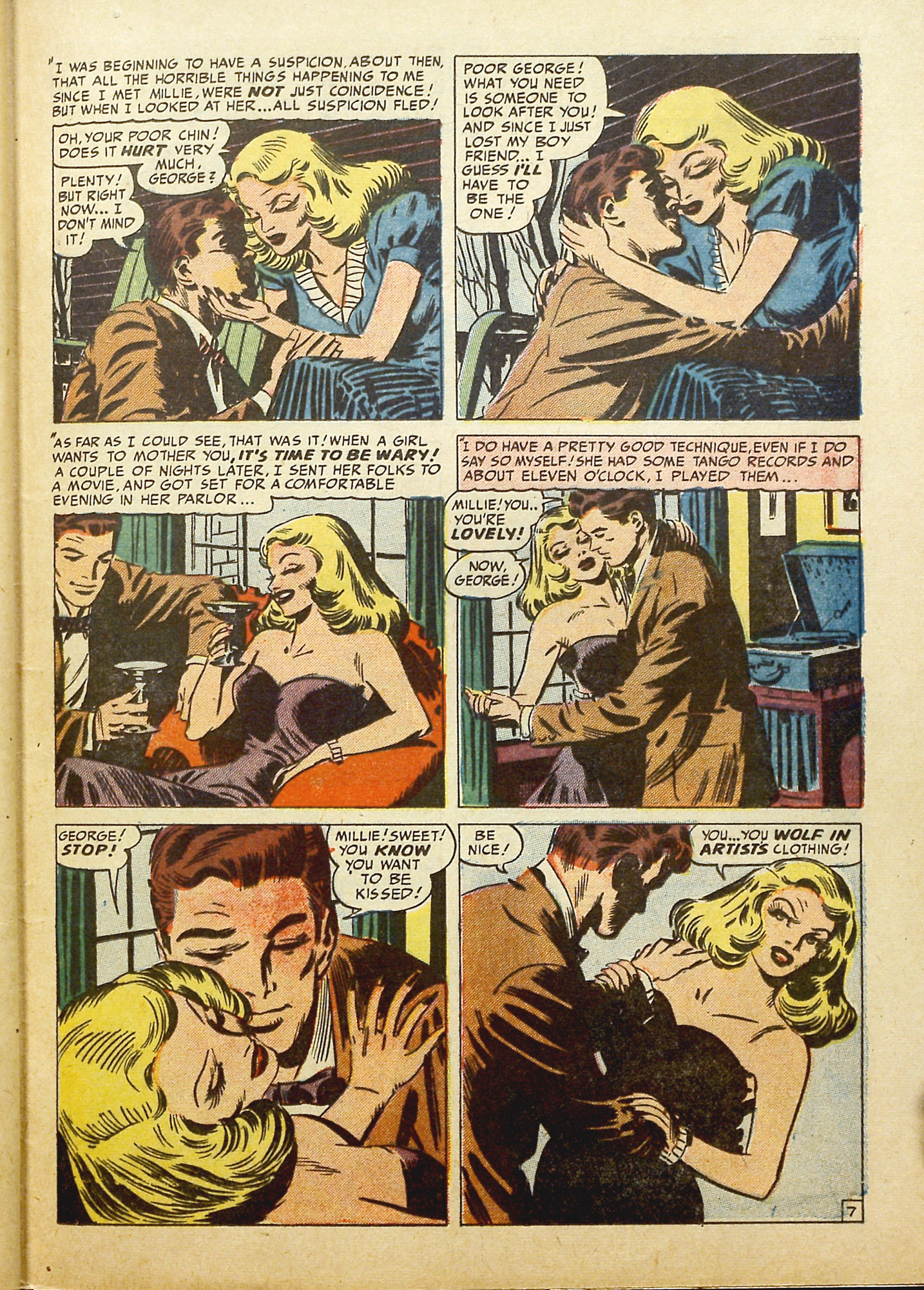 Read online Young Love (1949) comic -  Issue #14 - 47