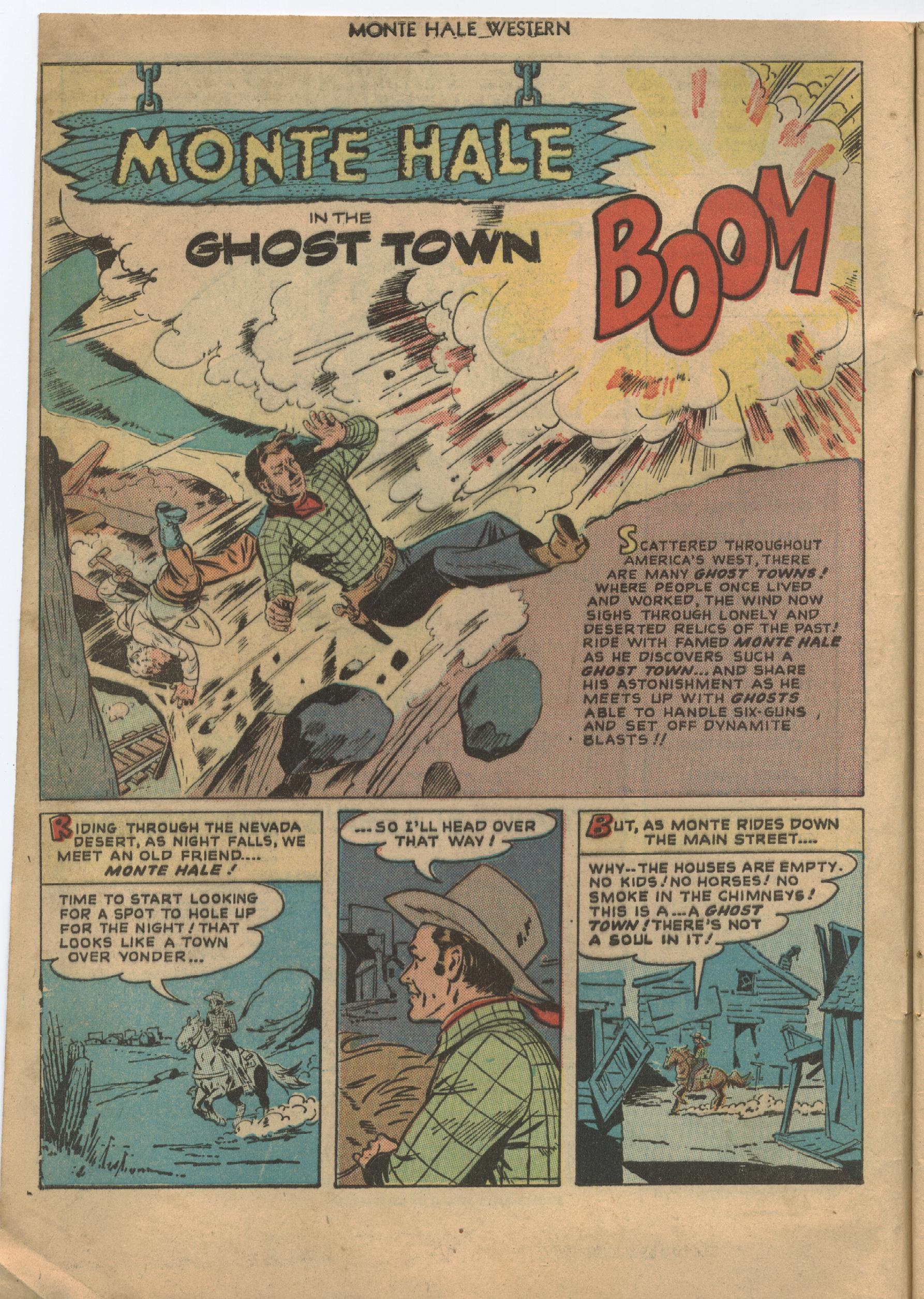 Read online Monte Hale Western comic -  Issue #29 - 4