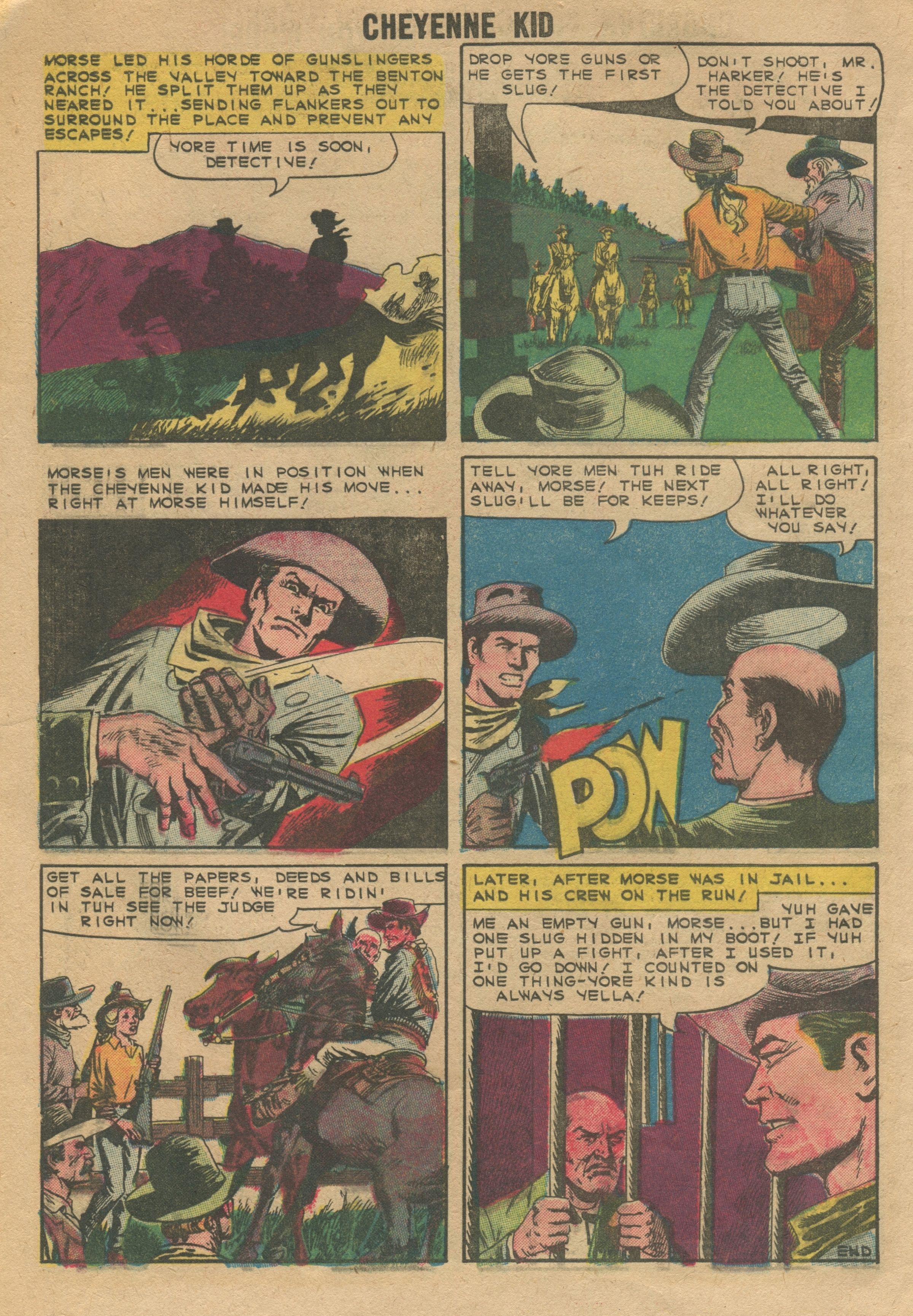 Read online Cheyenne Kid comic -  Issue #22 - 8