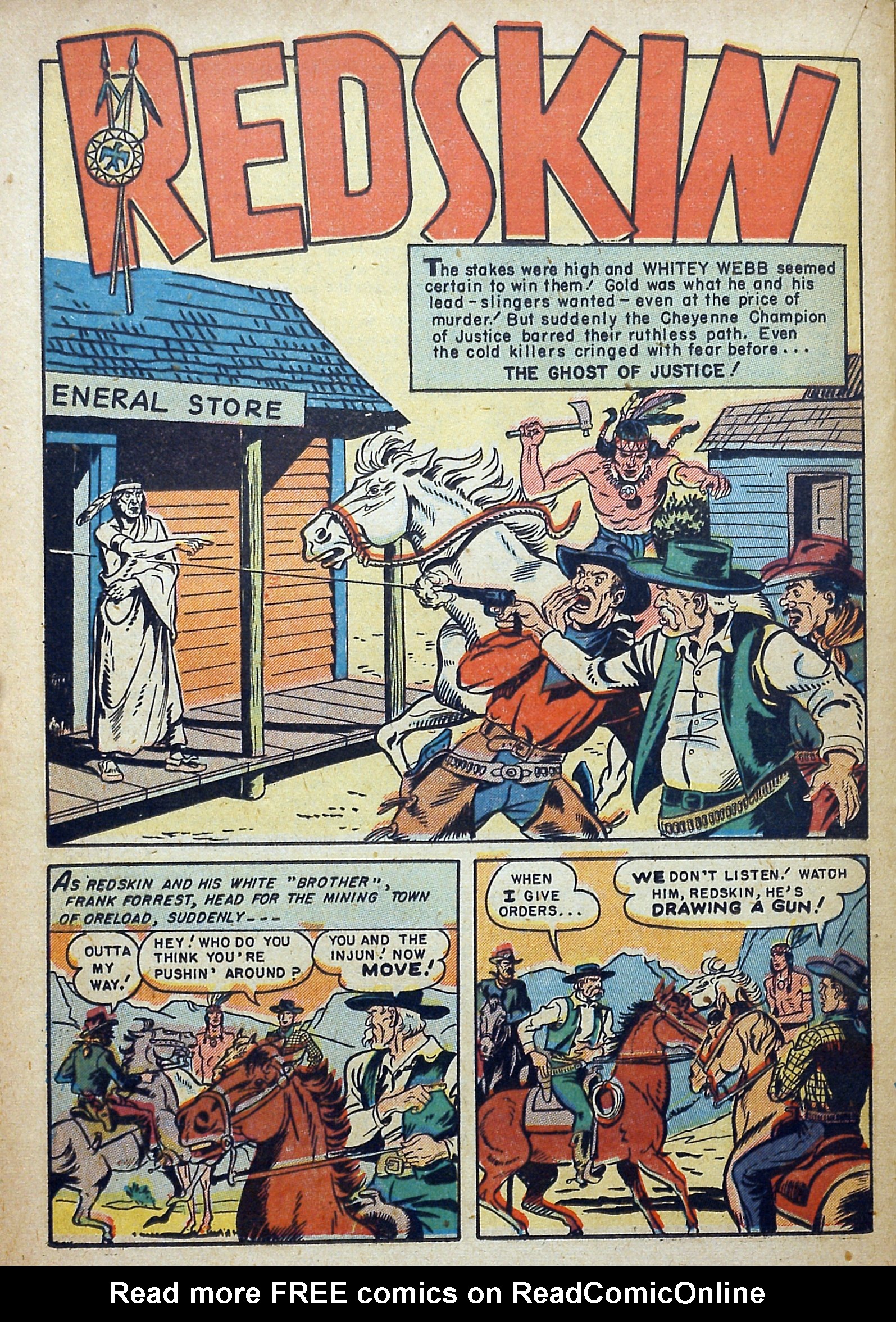 Read online Redskin comic -  Issue #4 - 20
