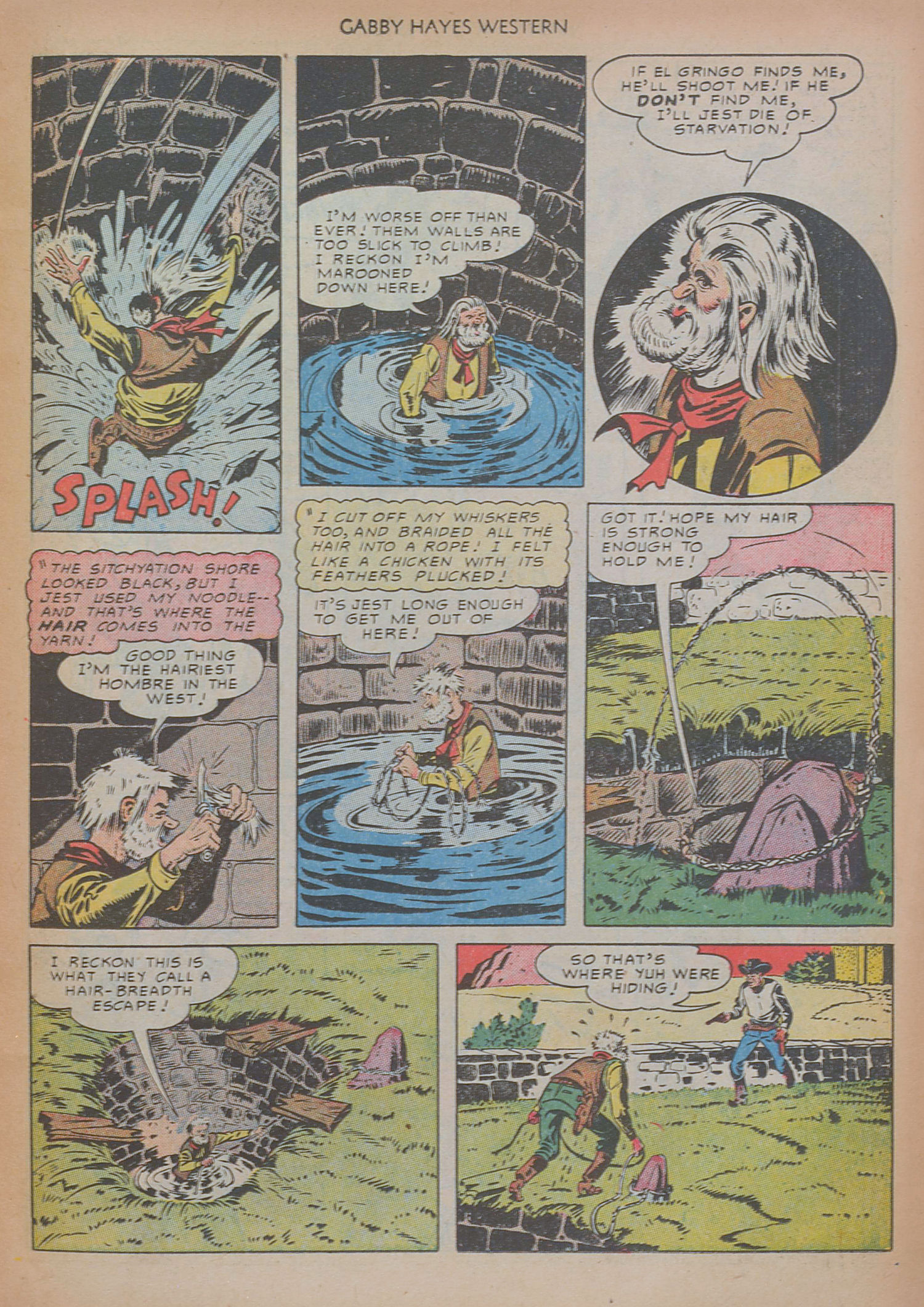 Read online Gabby Hayes Western comic -  Issue #22 - 23