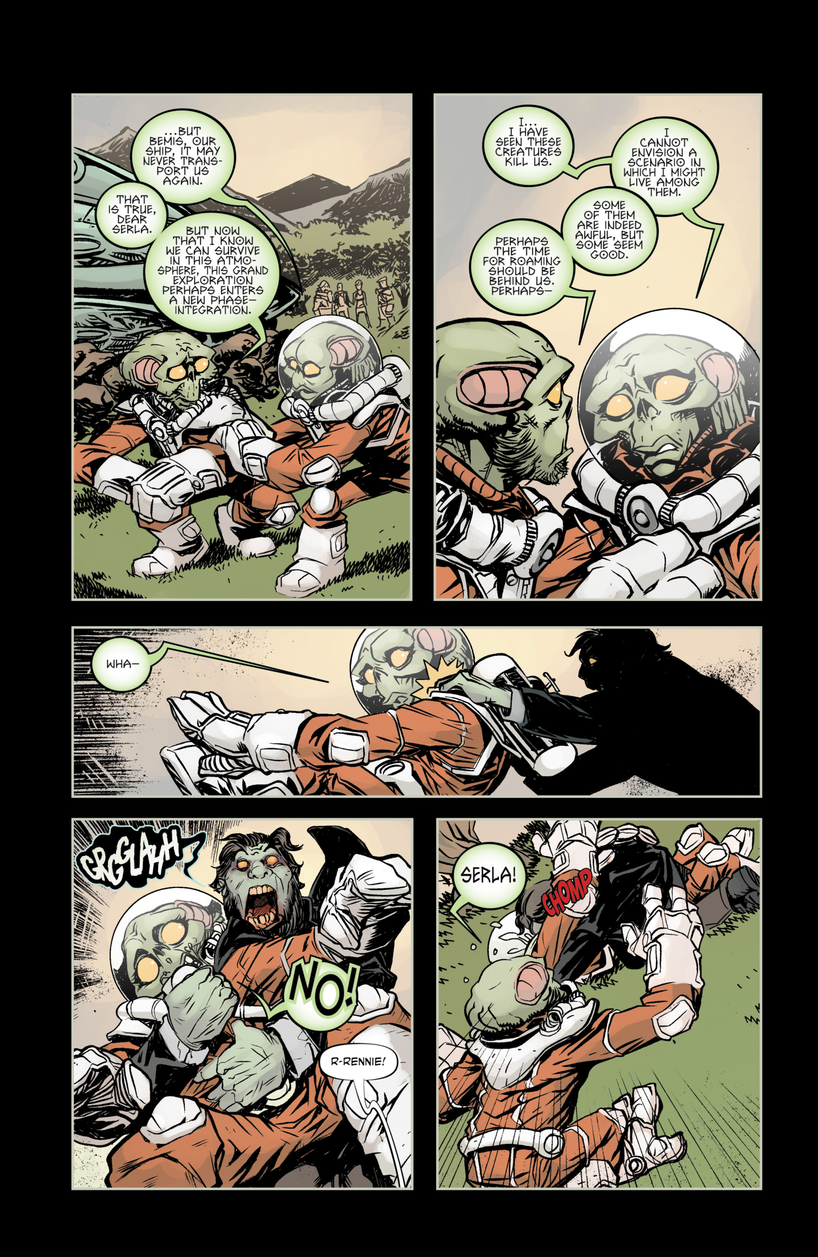 Read online The Colonized: Zombies vs. Aliens comic -  Issue # TPB - 86