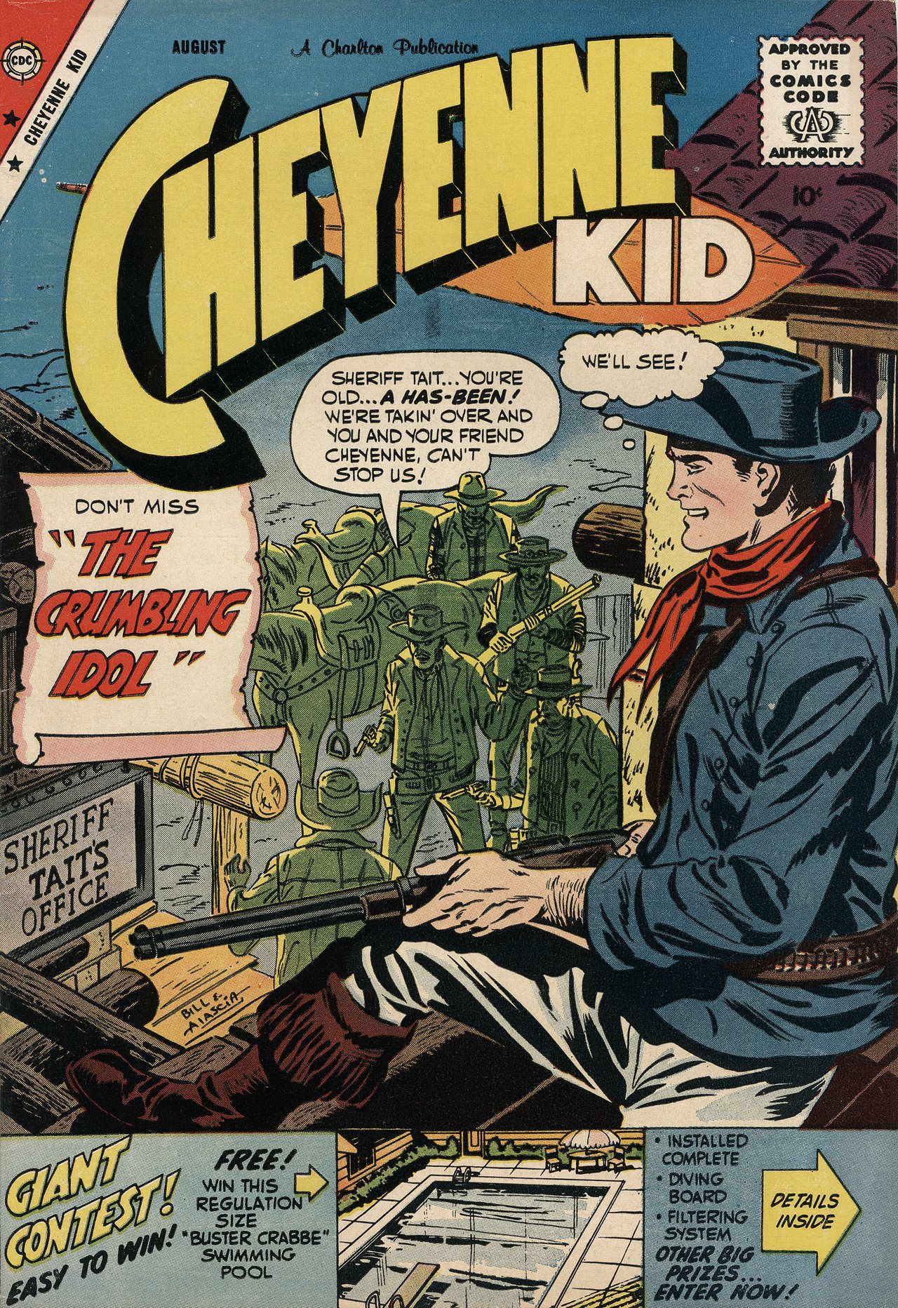 Read online Cheyenne Kid comic -  Issue #18 - 1