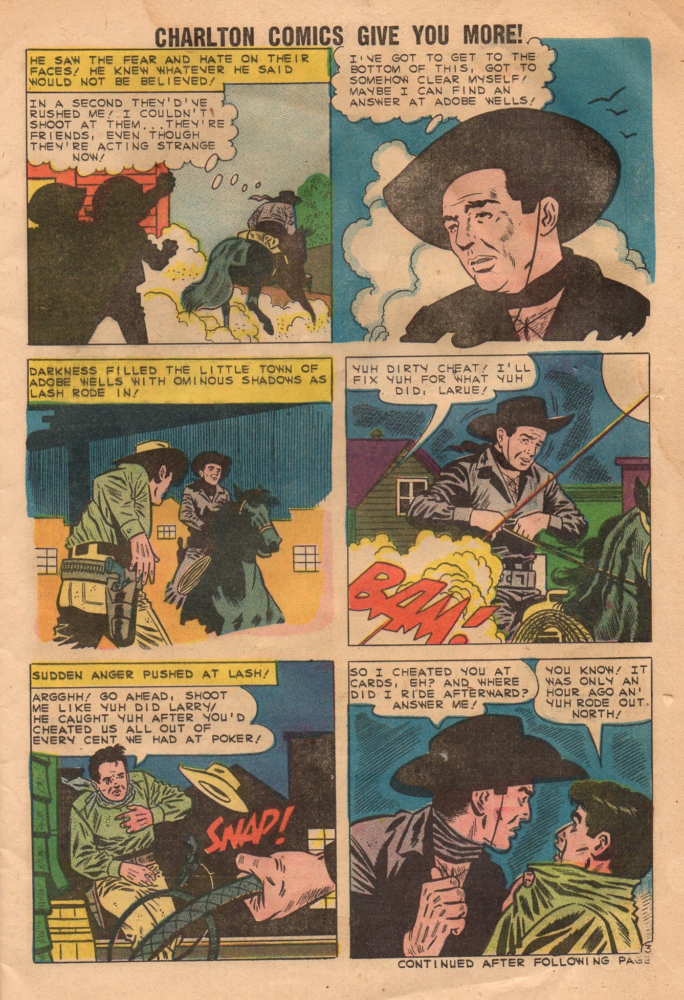 Read online Lash Larue Western (1949) comic -  Issue #77 - 5