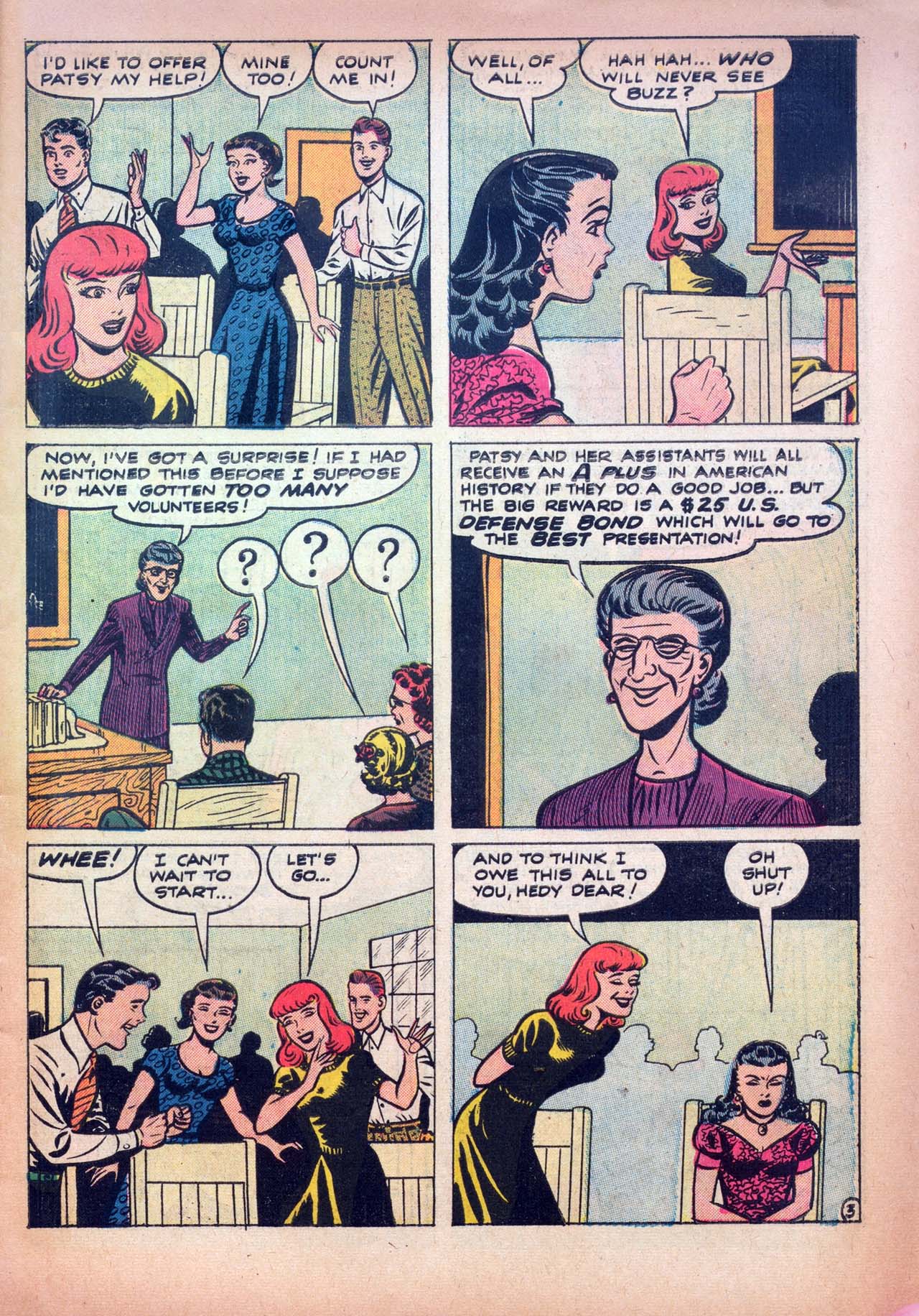 Read online Patsy and Hedy comic -  Issue #7 - 5