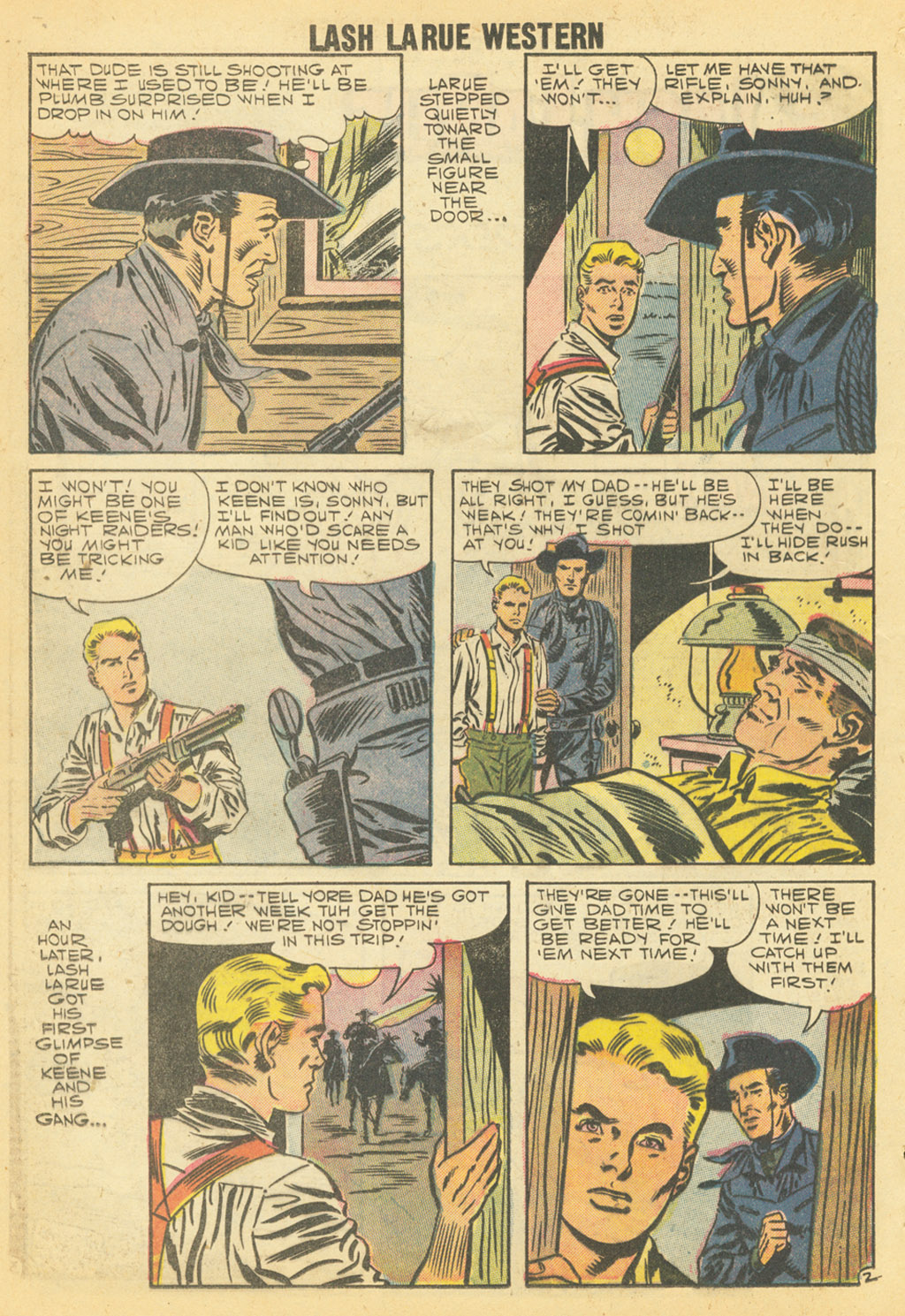 Read online Lash Larue Western (1949) comic -  Issue #68 - 43