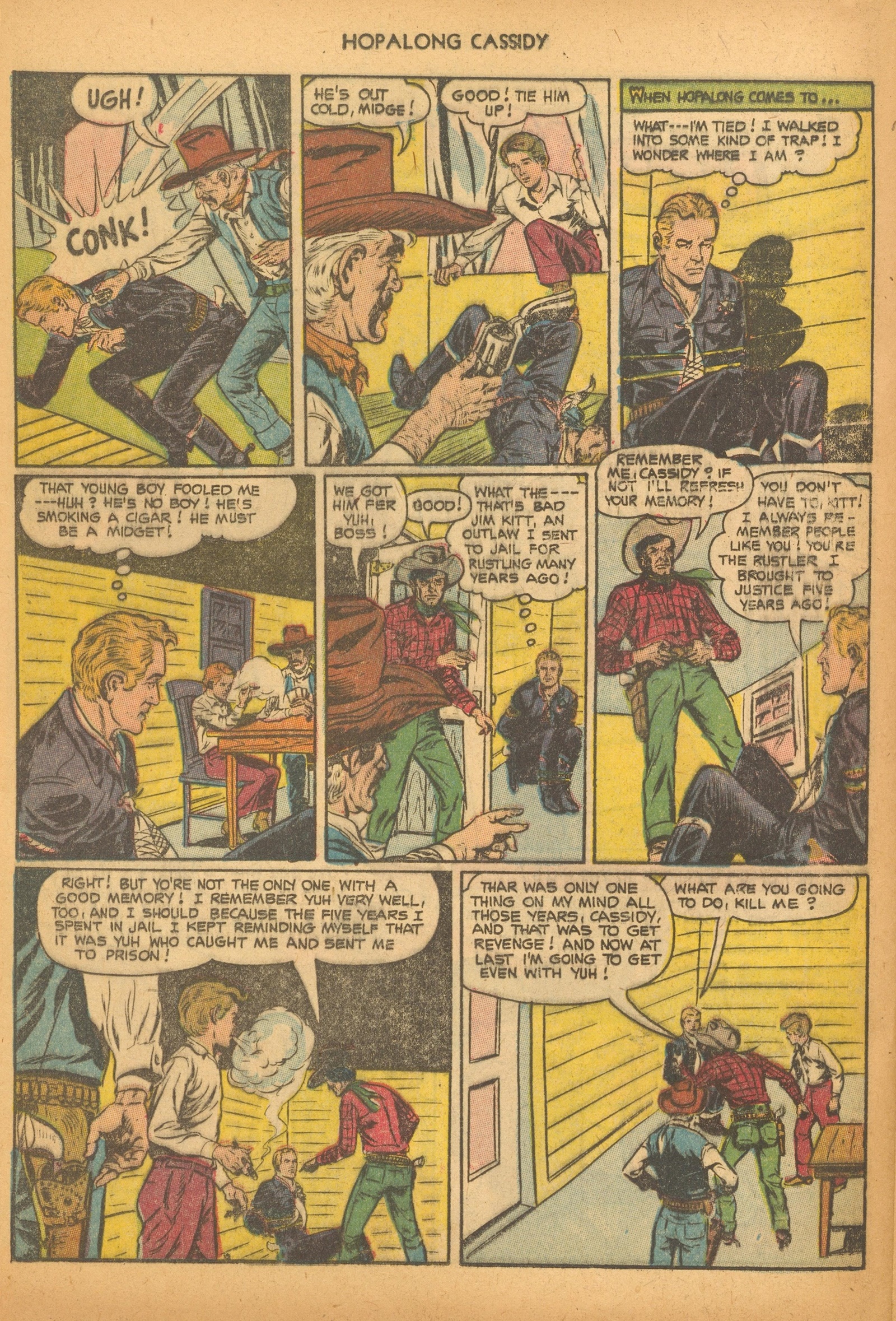 Read online Hopalong Cassidy comic -  Issue #81 - 24