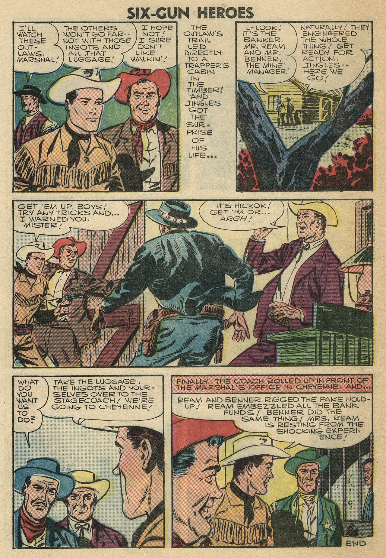 Read online Six-Gun Heroes comic -  Issue #40 - 8