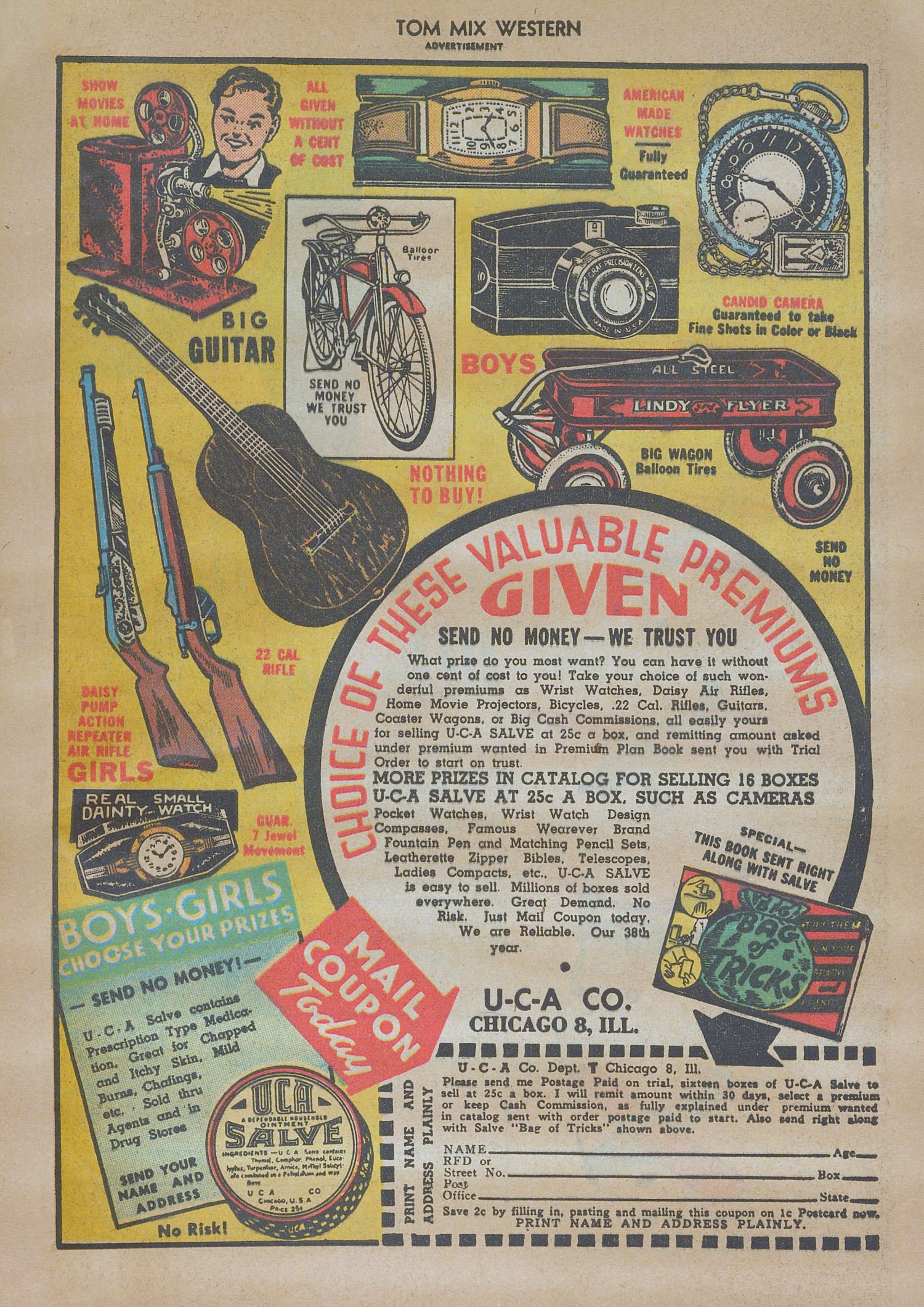 Read online Tom Mix Western (1948) comic -  Issue #13 - 49