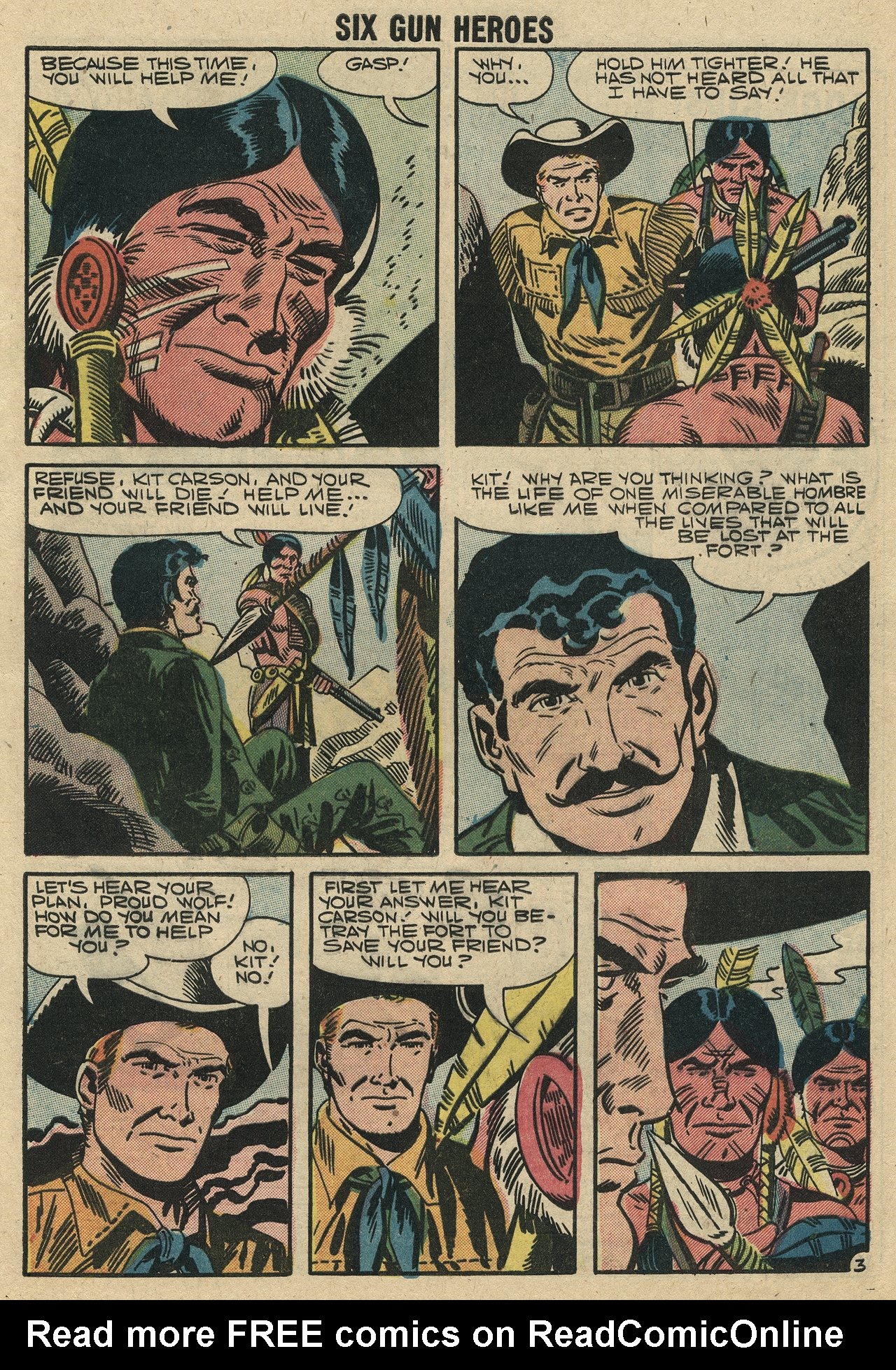 Read online Six-Gun Heroes comic -  Issue #45 - 5