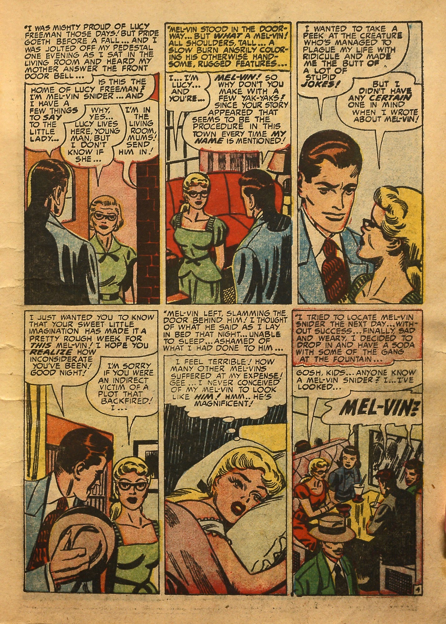 Read online Young Love (1949) comic -  Issue #30 - 18