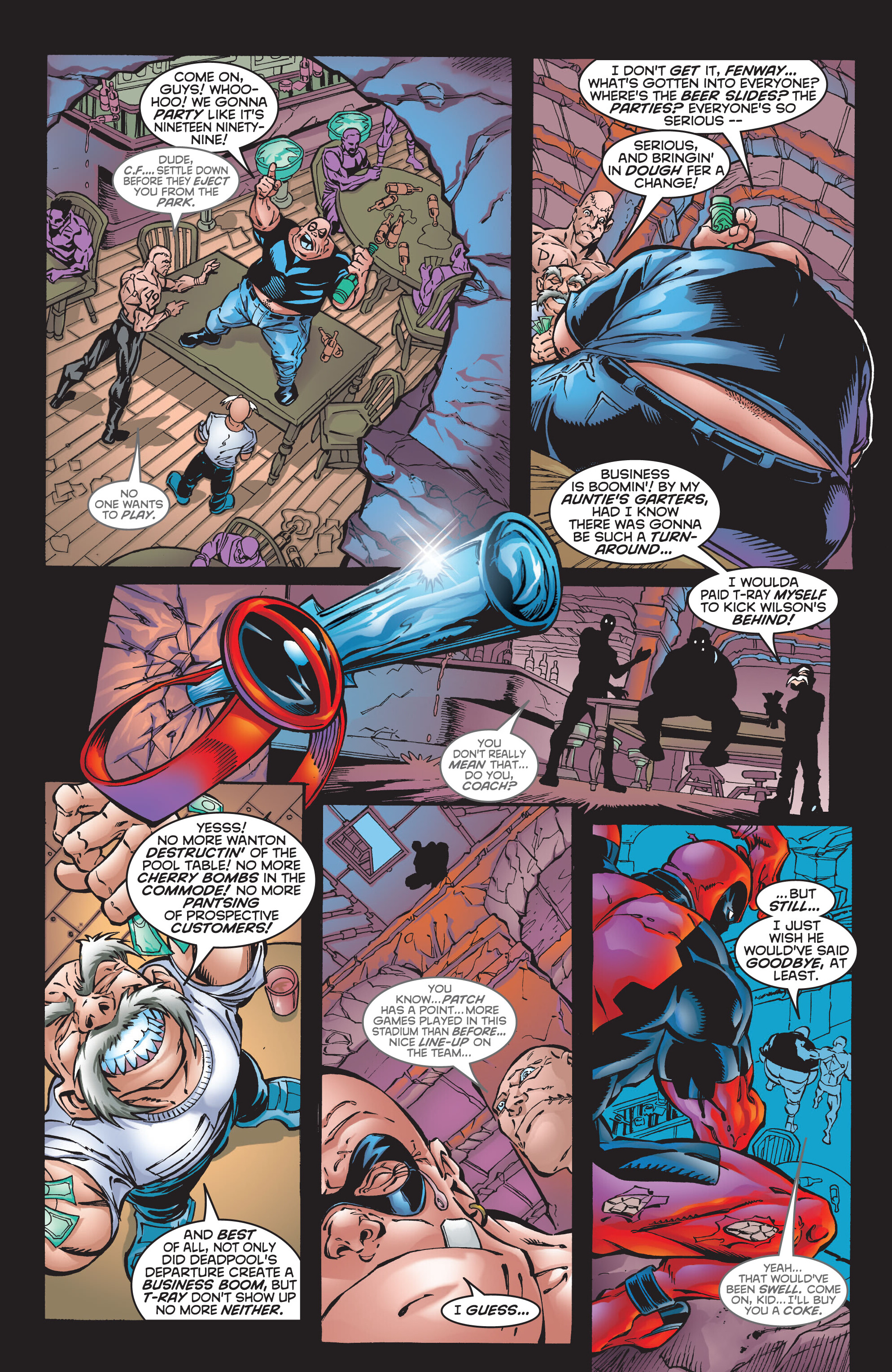Read online Deadpool Epic Collection comic -  Issue # Drowning Man (Part 2) - 89