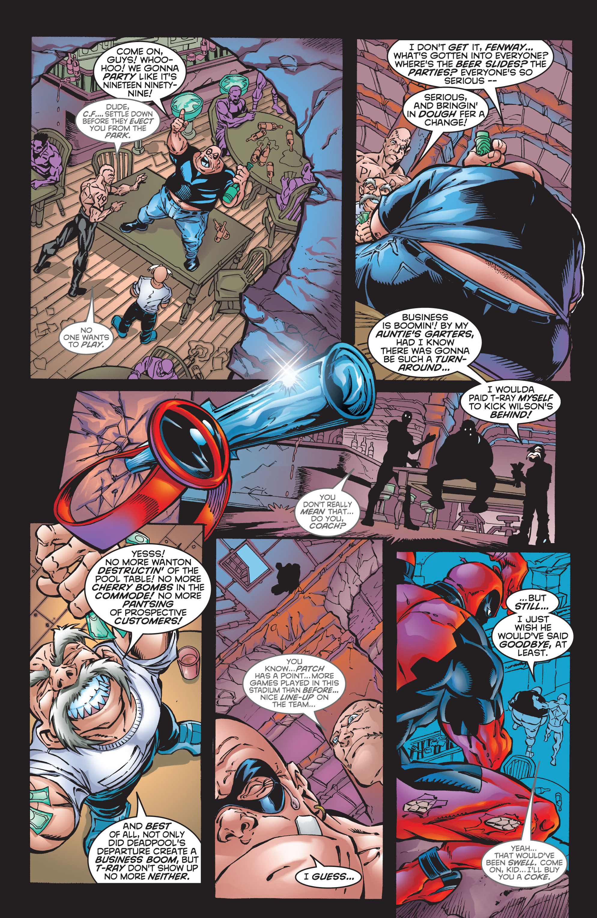Read online Deadpool Epic Collection comic -  Issue # Drowning Man (Part 2) - 89