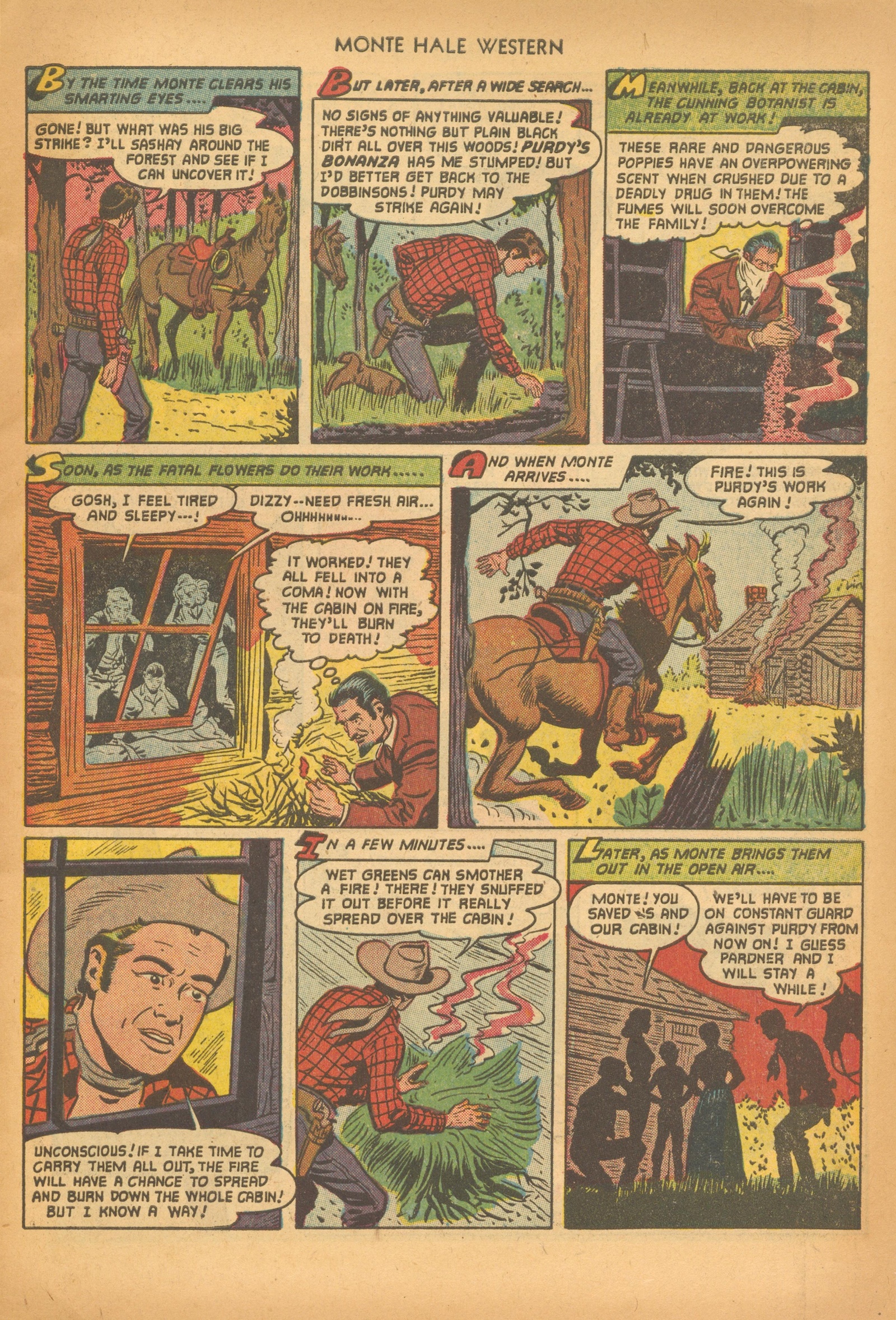 Read online Monte Hale Western comic -  Issue #73 - 7