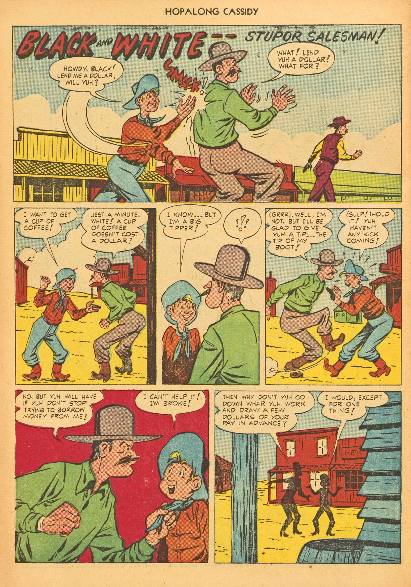 Read online Hopalong Cassidy comic -  Issue #62 - 30