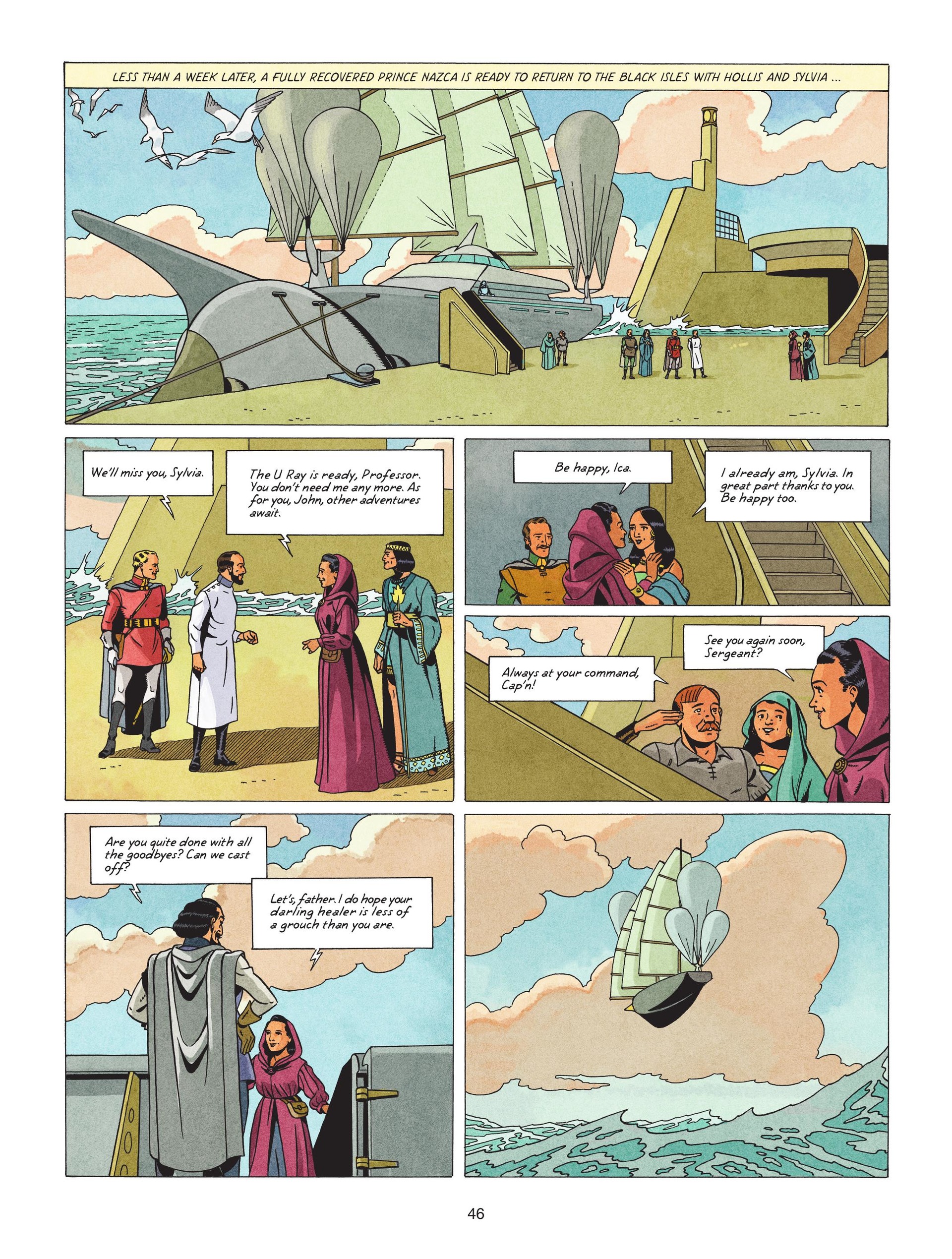 Read online Before Blake & Mortimer comic -  Issue #2 - 47