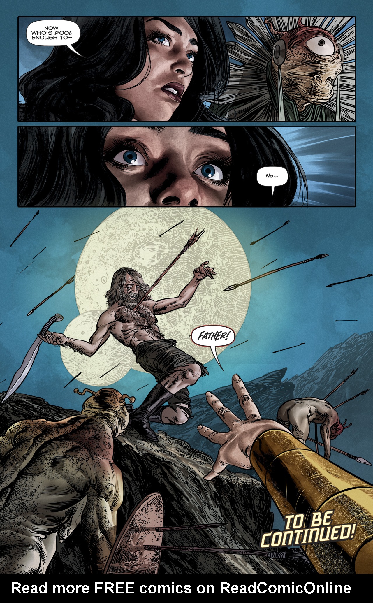 Read online Frank Frazetta's Dawn Attack comic -  Issue #3 - 26