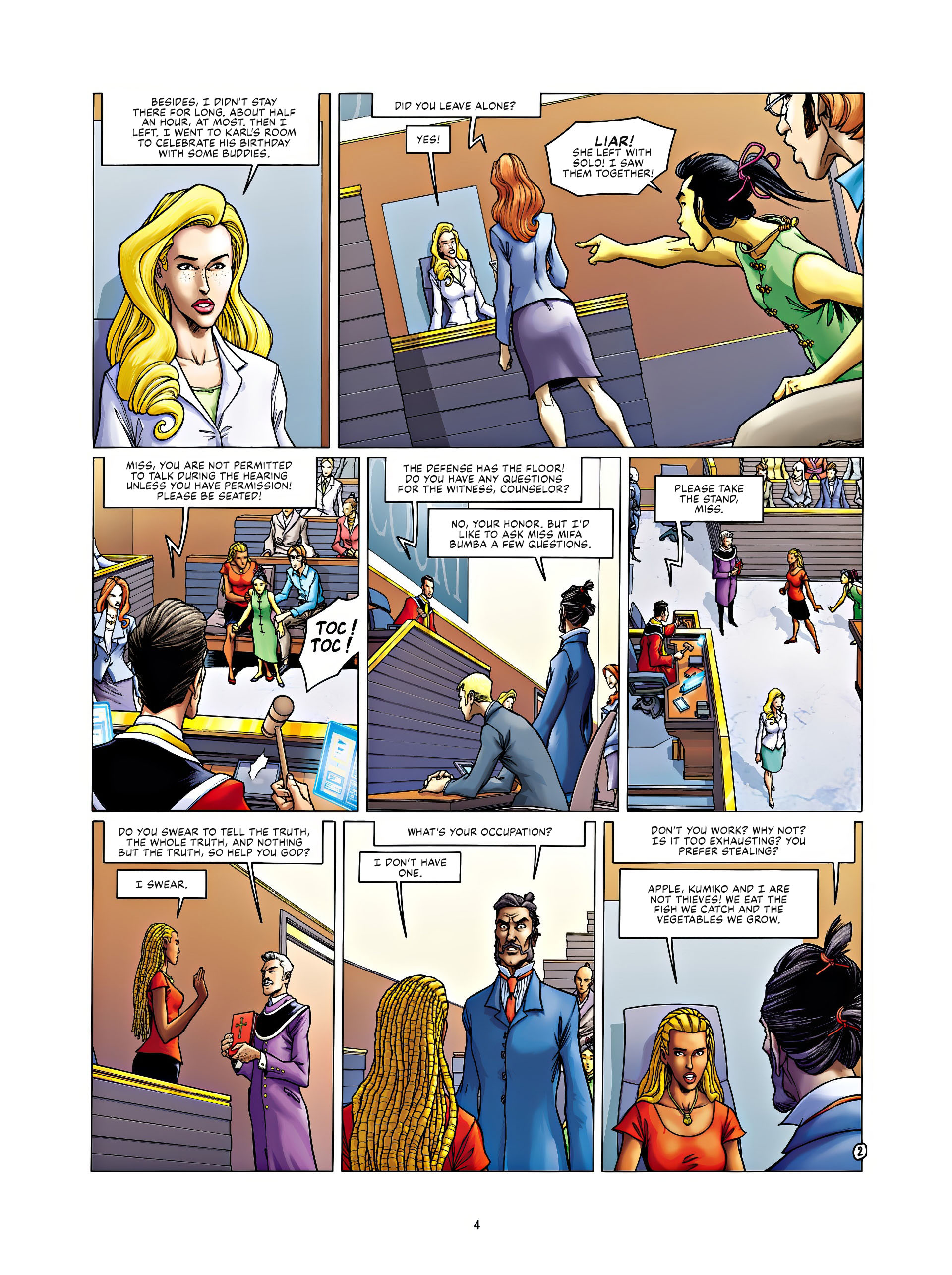 Read online Golden City comic -  Issue #14 - 4