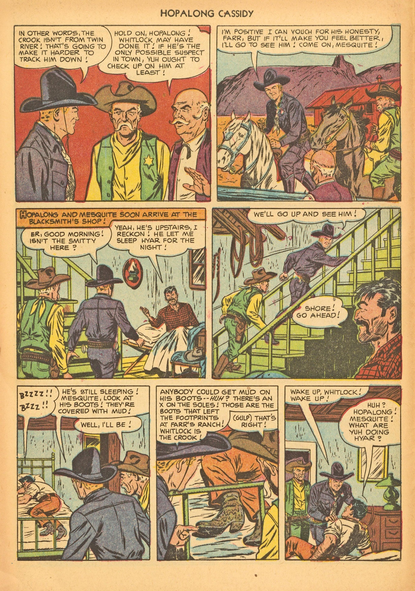 Read online Hopalong Cassidy comic -  Issue #61 - 8