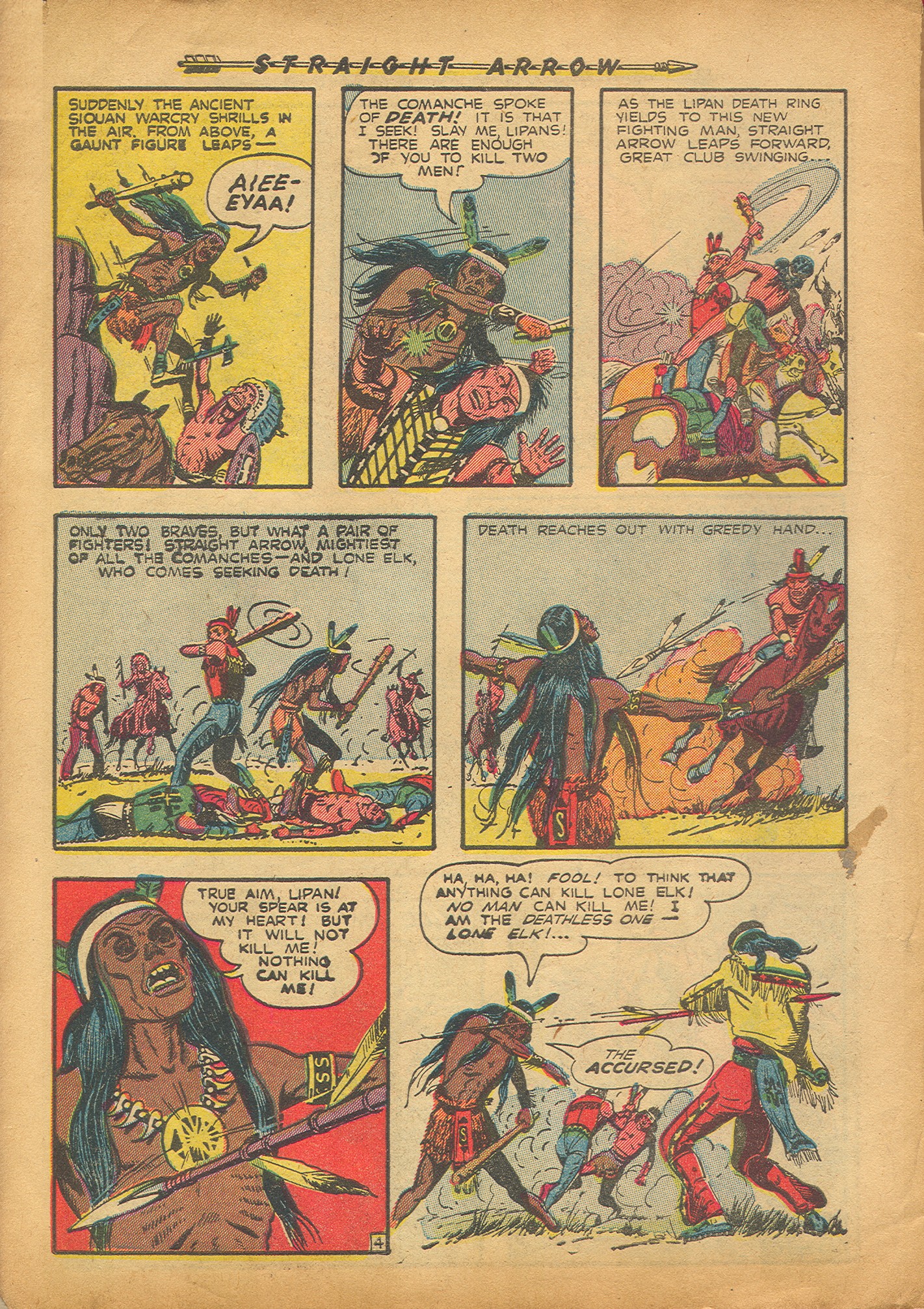 Read online Straight Arrow comic -  Issue #25 - 6