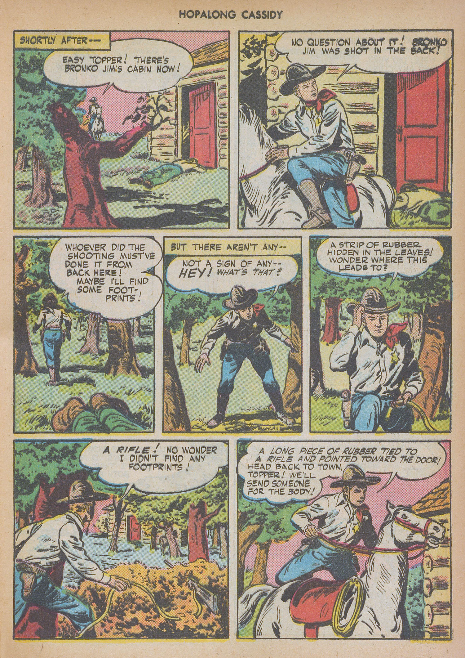 Read online Hopalong Cassidy comic -  Issue #6 - 17