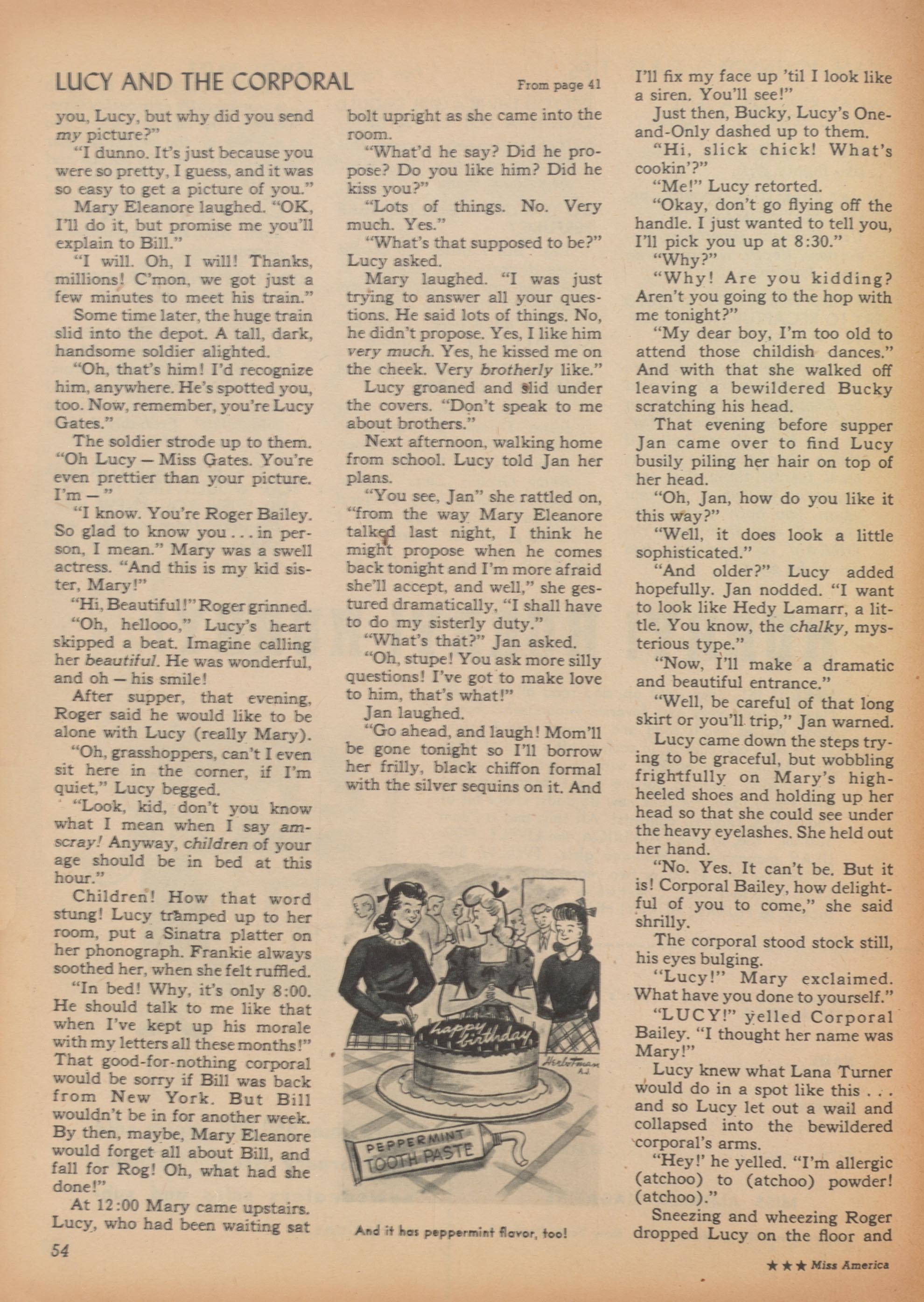 Read online Miss America Magazine comic -  Issue #9 - 50