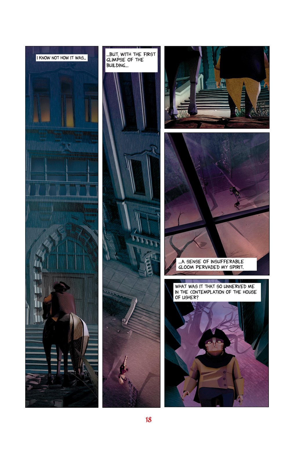 Read online The Fall of the House of Usher: A Graphic Novel comic -  Issue # TPB - 14