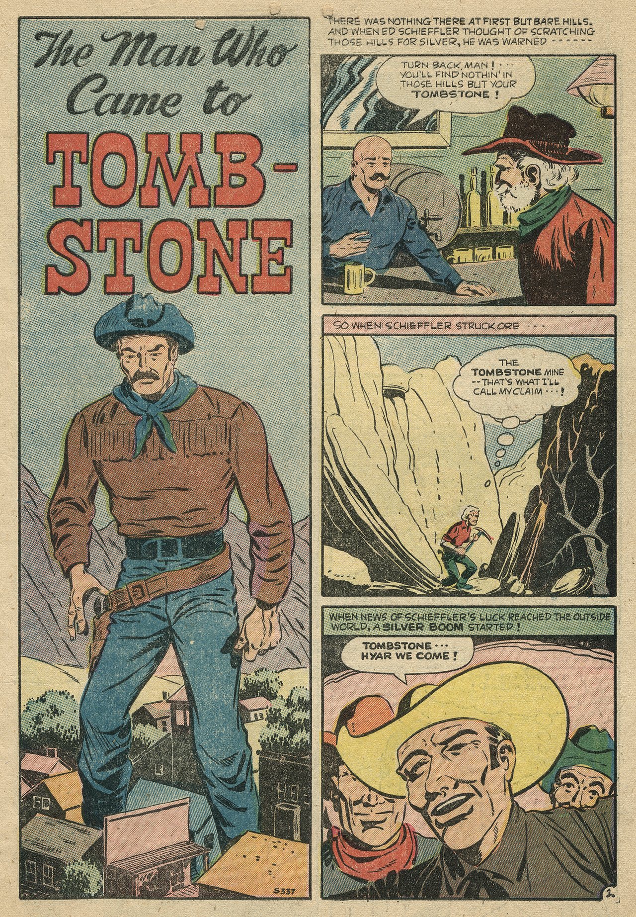 Read online Wyatt Earp Frontier Marshal comic -  Issue #13 - 3