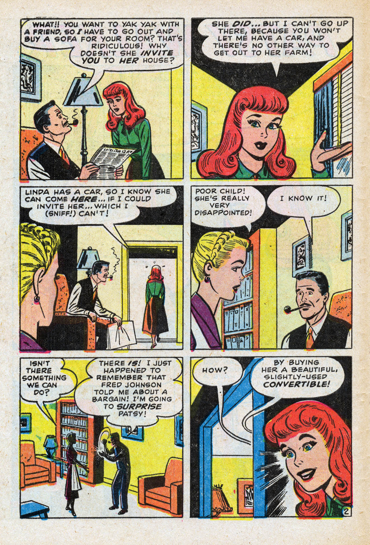 Read online Patsy Walker comic -  Issue #57 - 4