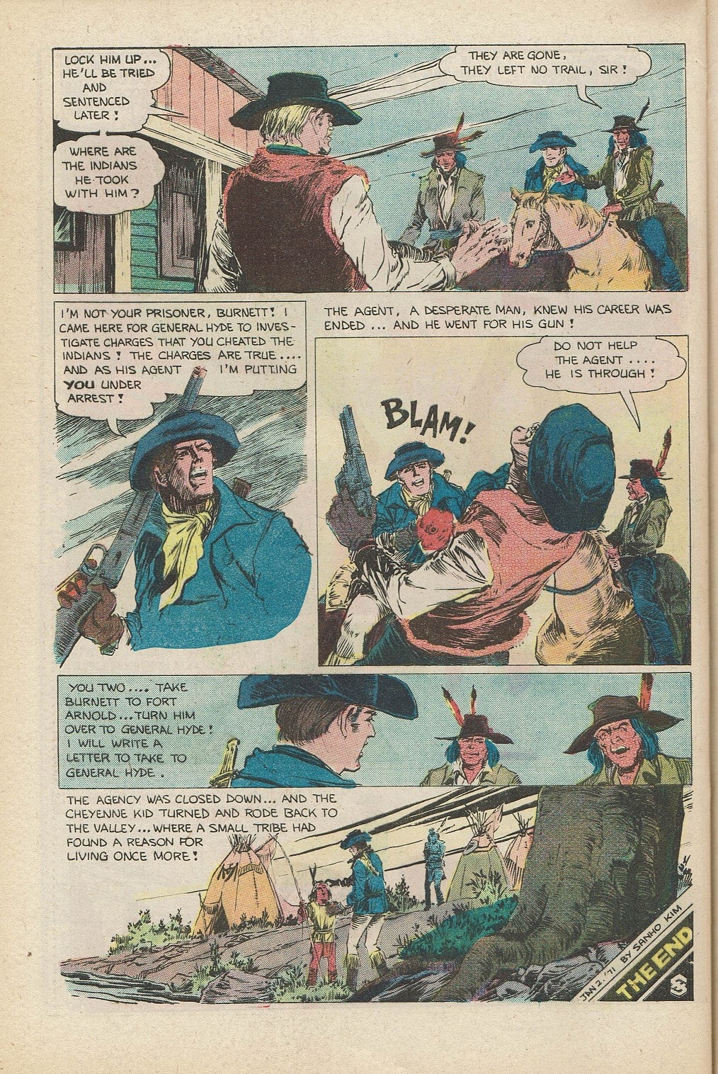 Read online Cheyenne Kid comic -  Issue #86 - 31