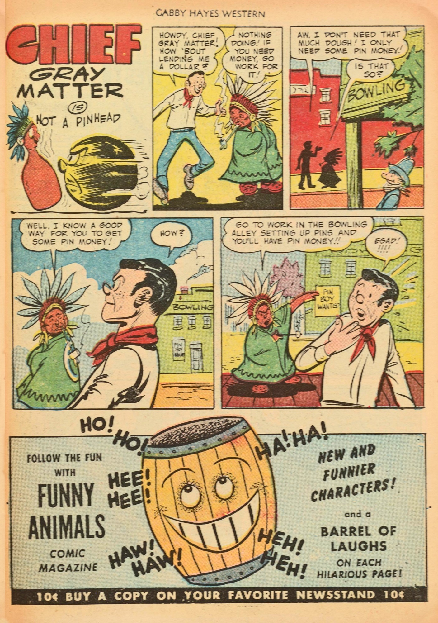 Read online Gabby Hayes Western comic -  Issue #36 - 27