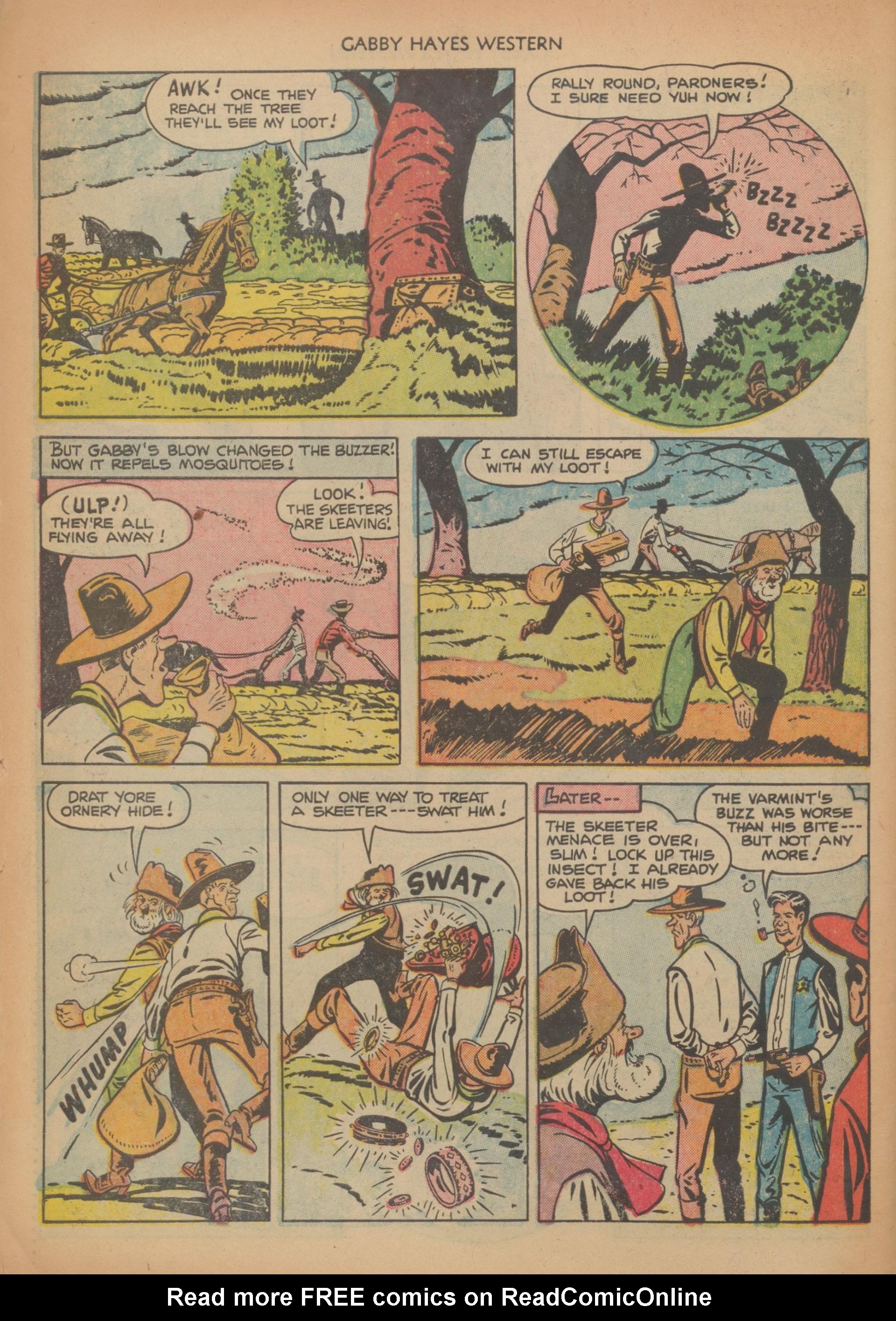 Read online Gabby Hayes Western comic -  Issue #39 - 34