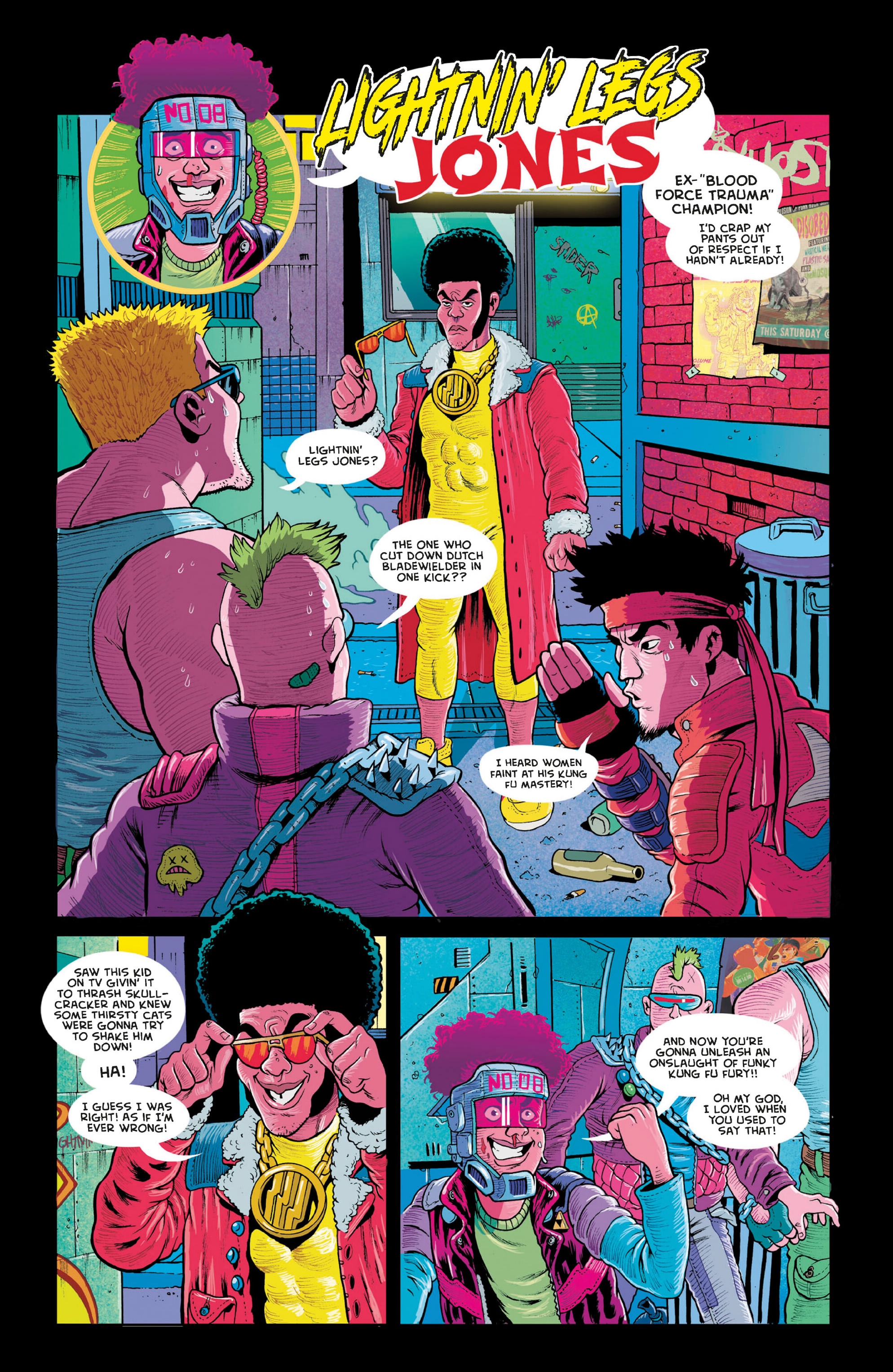 Read online Blood Force Trauma comic -  Issue # TPB - 31