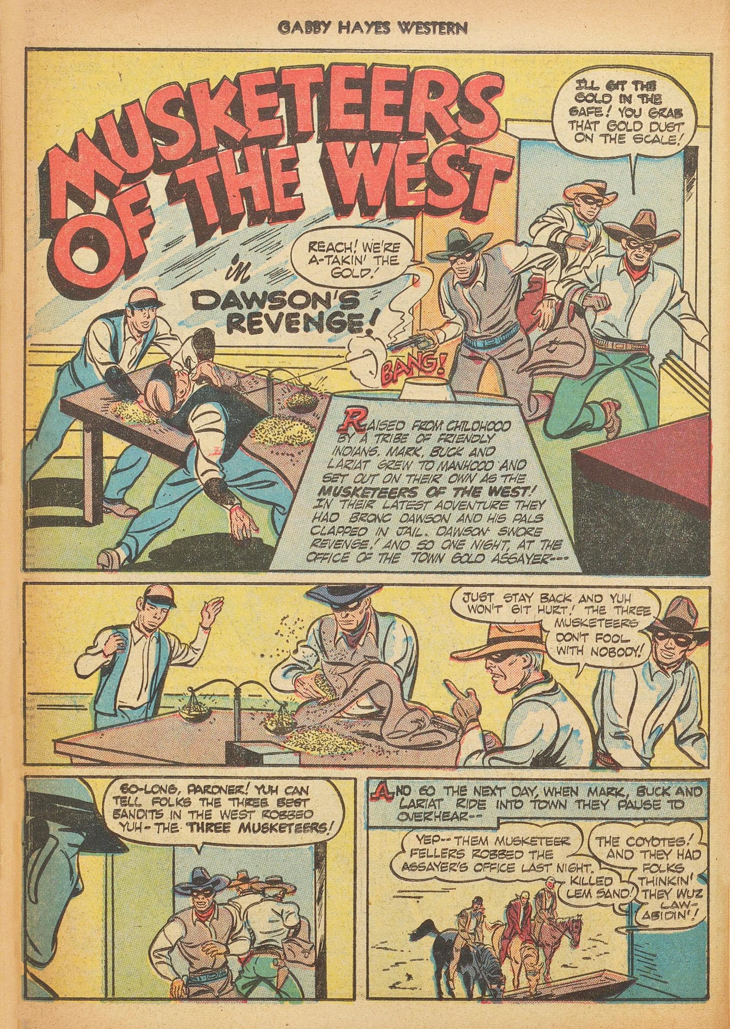 Read online Gabby Hayes Western comic -  Issue #3 - 38
