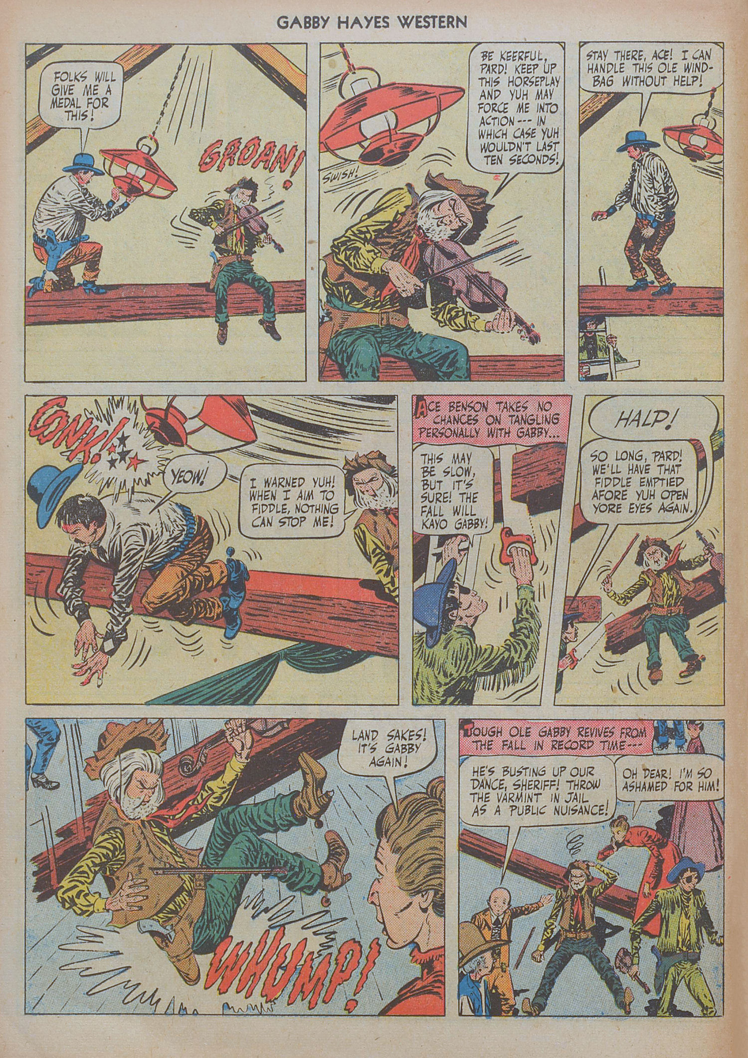 Read online Gabby Hayes Western comic -  Issue #20 - 24