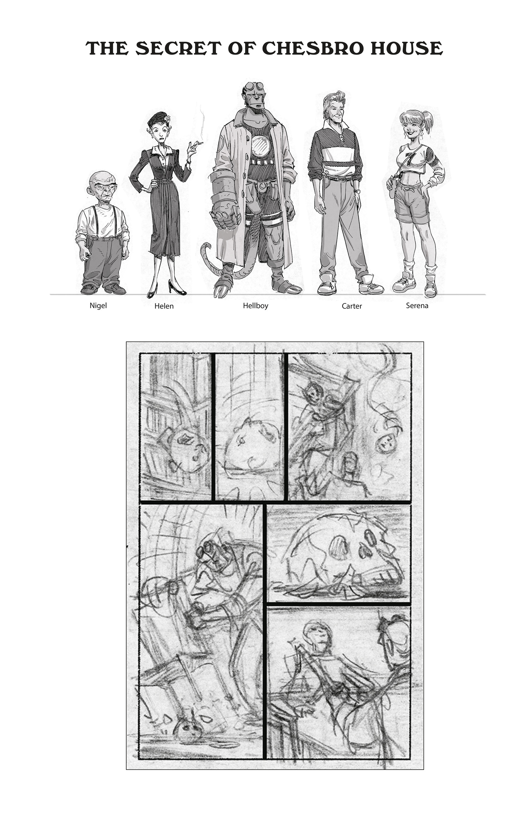Read online Hellboy and the B.P.R.D.: The Secret of Chesbro House & Others comic -  Issue # TPB (Part 2) - 38