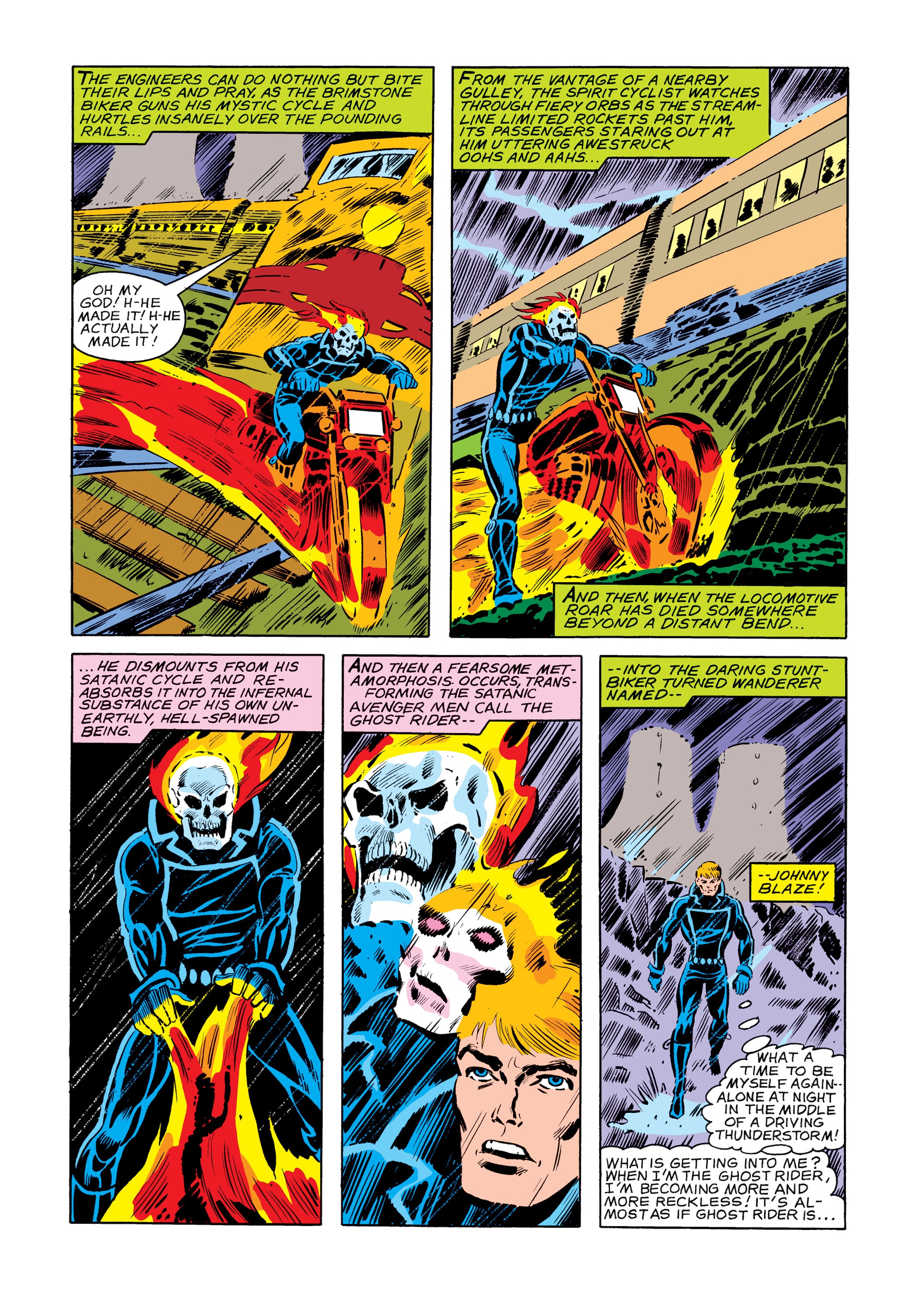 Read online Marvel Masterworks: Ghost Rider comic -  Issue # TPB 4 (Part 1) - 83