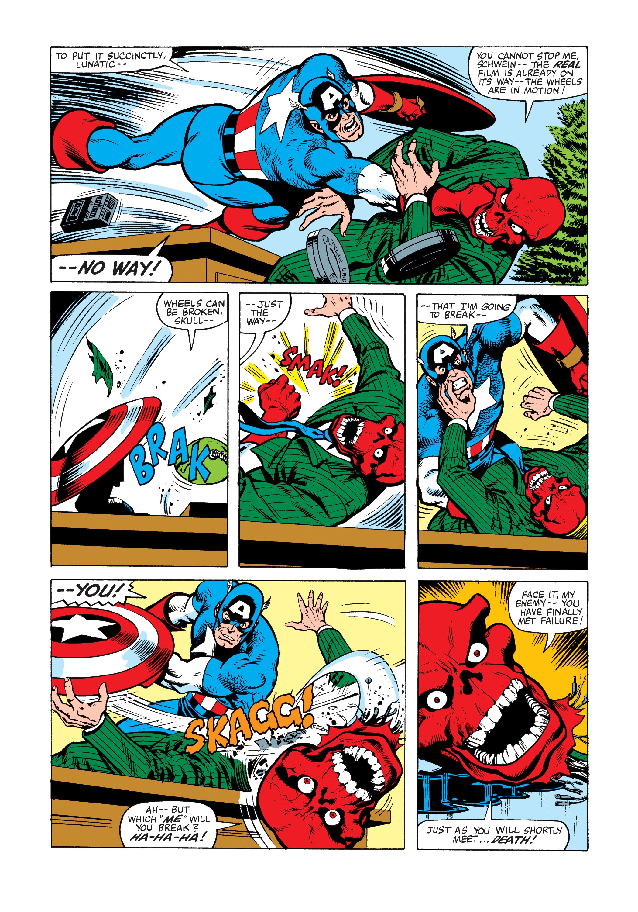Read online Marvel Masterworks: Captain America comic -  Issue # TPB 15 (Part 1) - 71