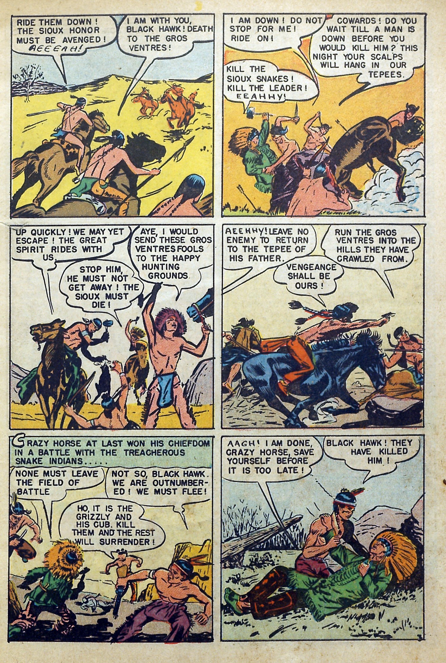 Read online Indian Fighter comic -  Issue #1 - 5