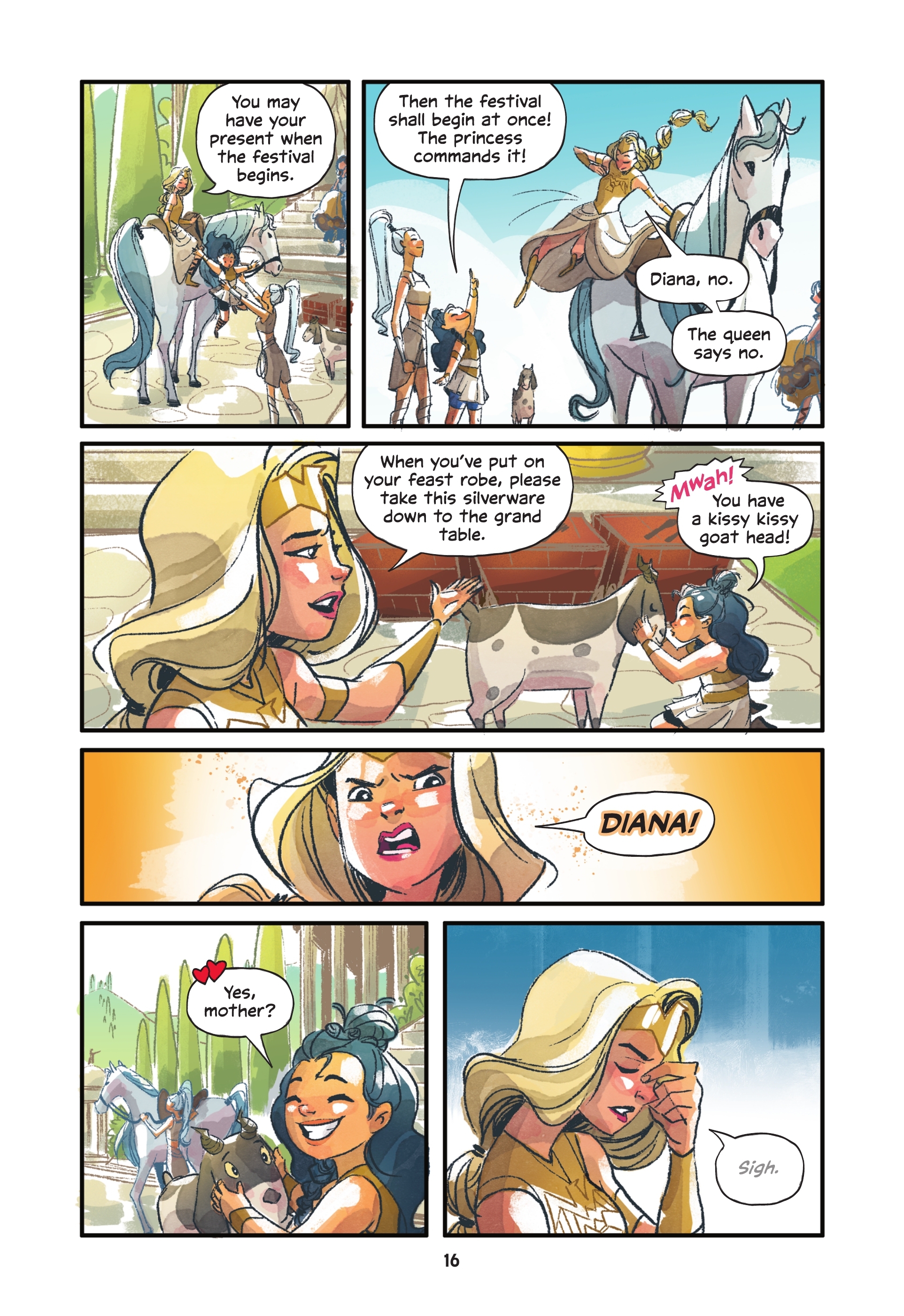 Read online Diana and the Hero's Journey comic -  Issue # TPB - 13