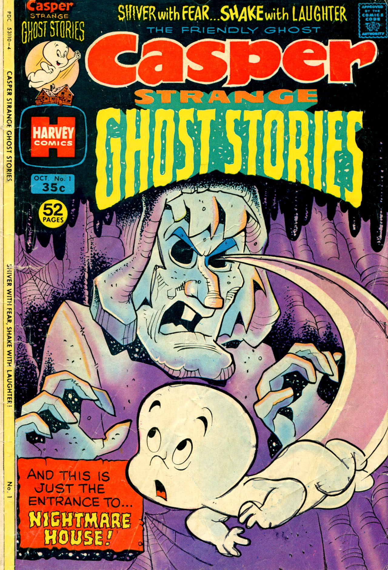 Read online Casper Strange Ghost Stories comic -  Issue #1 - 1