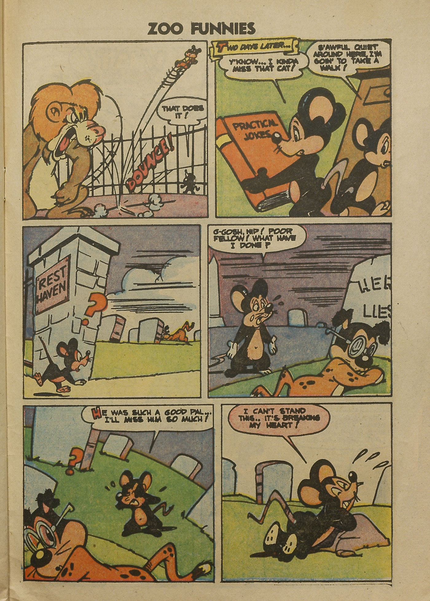 Read online Zoo Funnies comic -  Issue #4 - 26