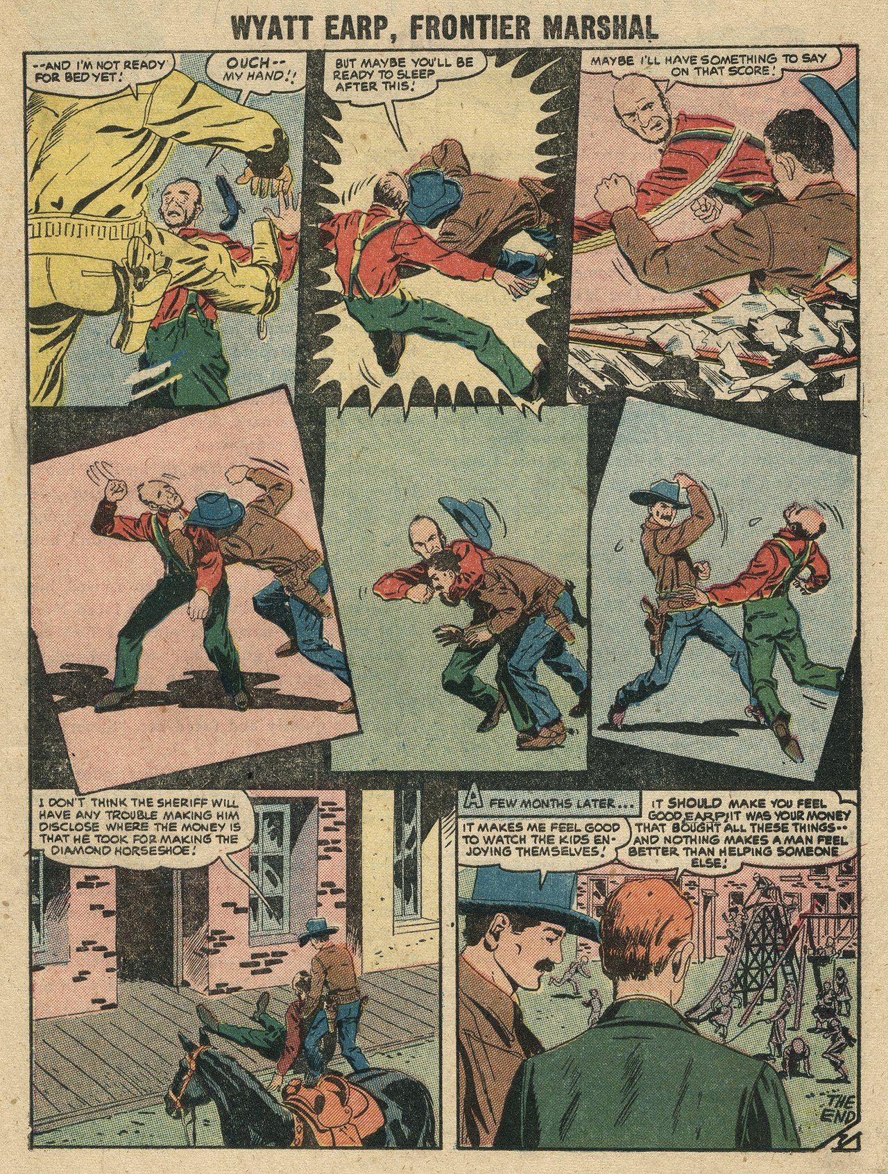 Read online Wyatt Earp Frontier Marshal comic -  Issue #13 - 19